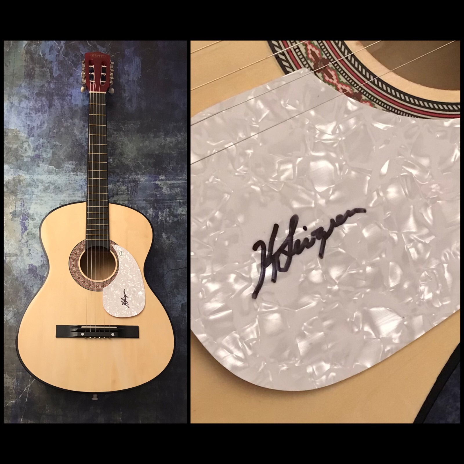 GFA Kansas Band Guitarist * KERRY LIVGREN * Signed Acoustic Guitar COA
