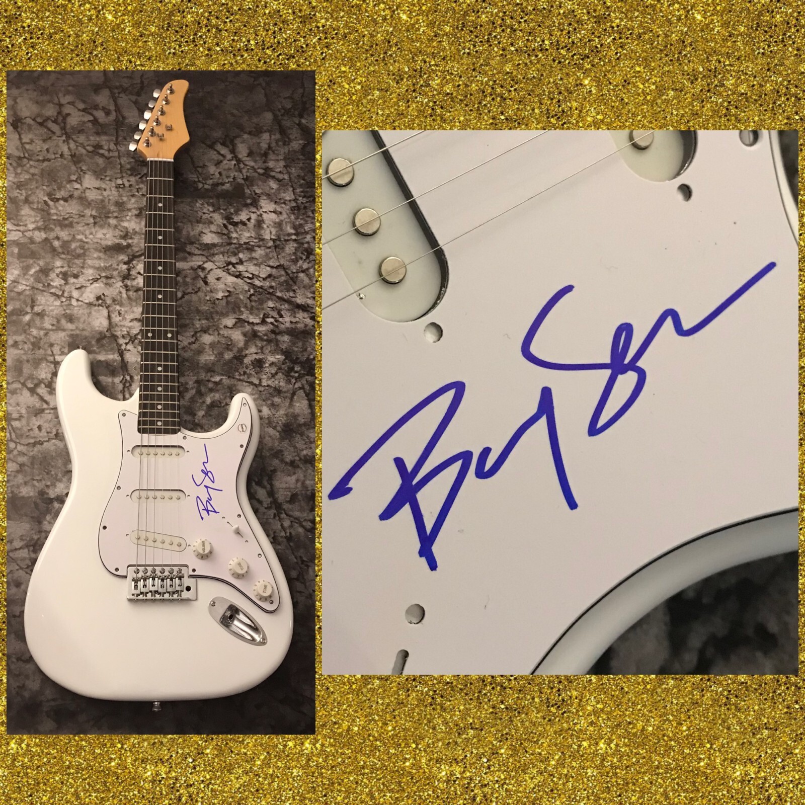 GFA Hall of Fame I Don't F with You * BIG SEAN * Signed Electric Guitar COA
