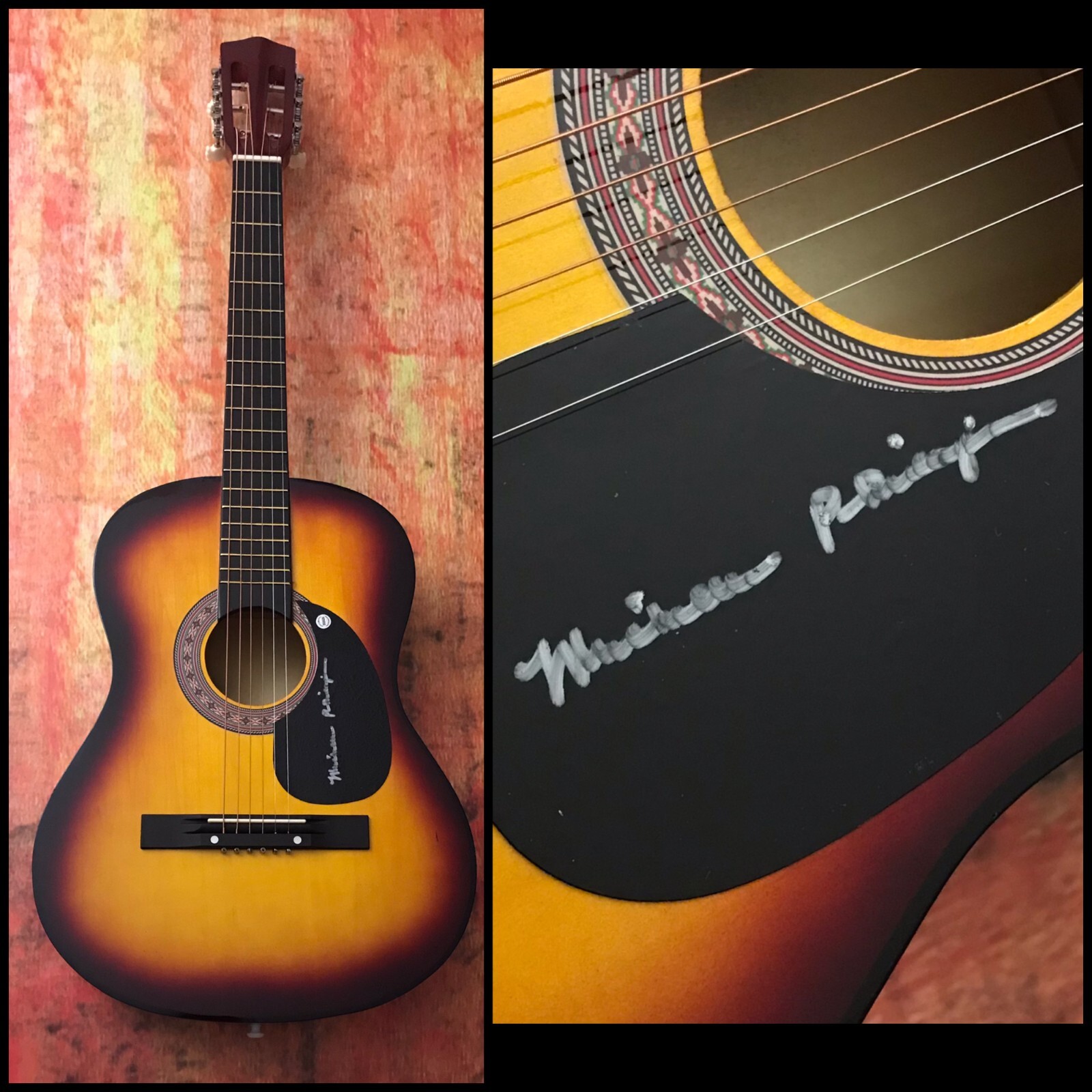 GFA The Mamas and the Papas * MICHELLE PHILLIPS * Signed Acoustic Guitar M7 COA