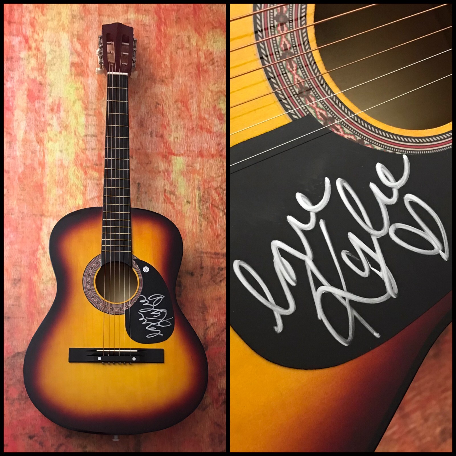 GFA Break Things Country Star * KYLIE MORGAN * Signed Acoustic Guitar K5 COA
