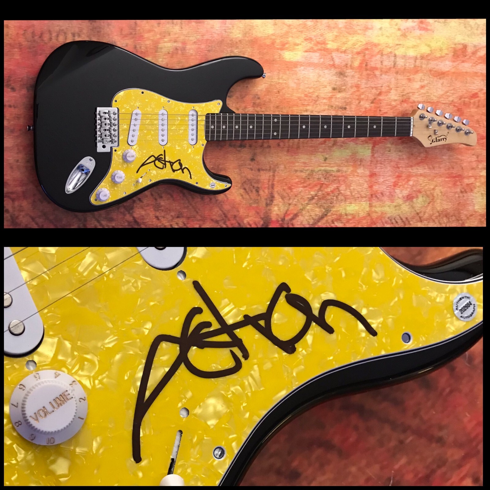 GFA MR. WONDERFUL RAPPER * ACTION BRONSON * SIGNED ELECTRIC GUITAR AB3 COA COLLECTIBLE MEMORABILIA