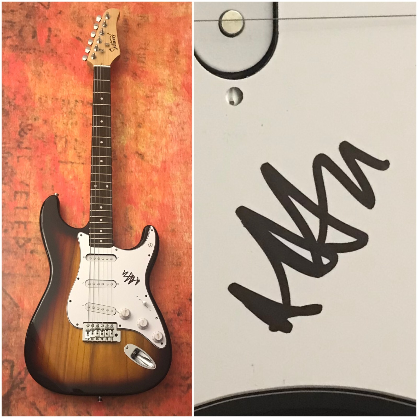 GFA Taking Back Sunday Band * ADAM LAZZARA * Signed Electric Guitar PROOF COA