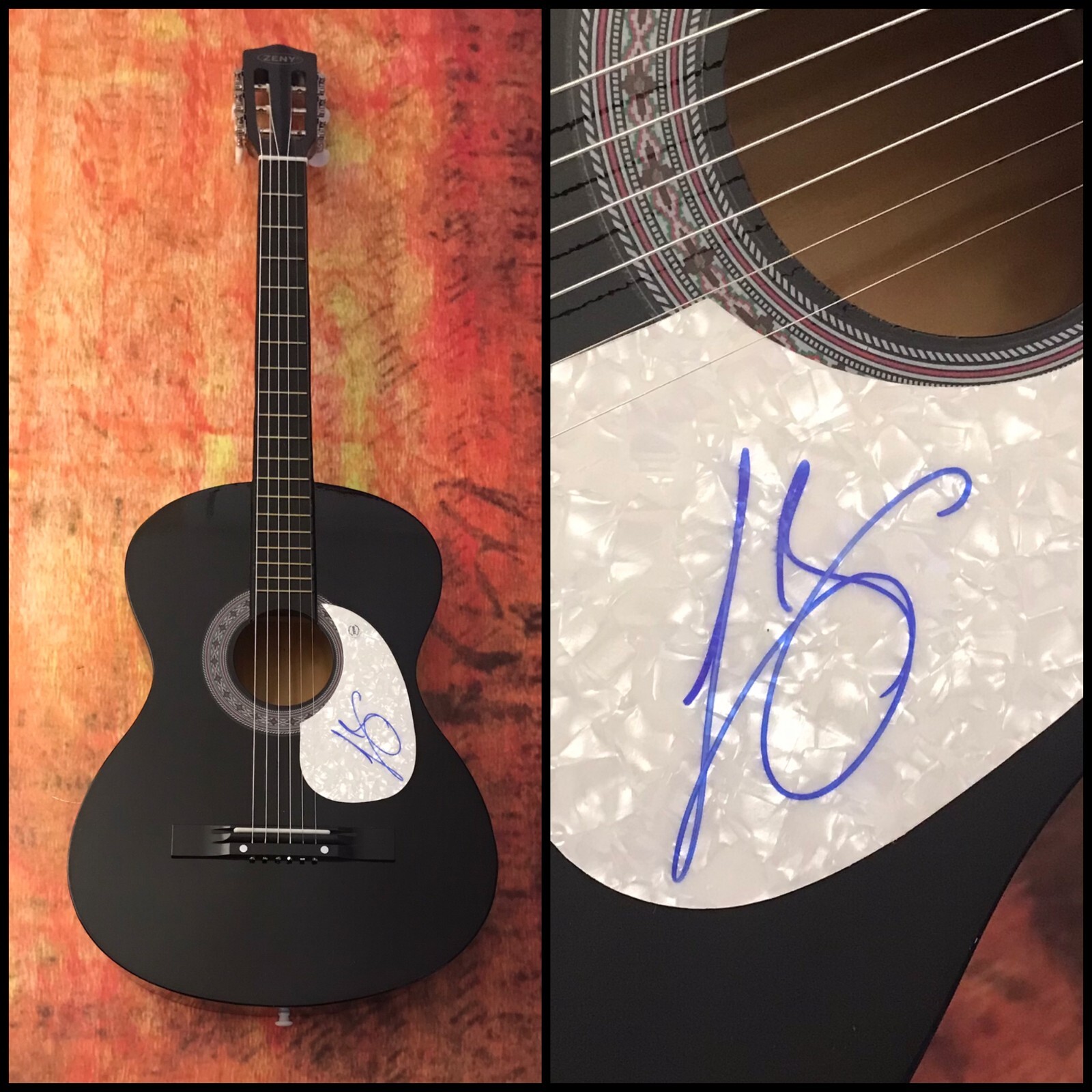 GFA I Drive My Truck * LEE BRICE * Signed Acoustic Guitar PROOF AD4 COA
