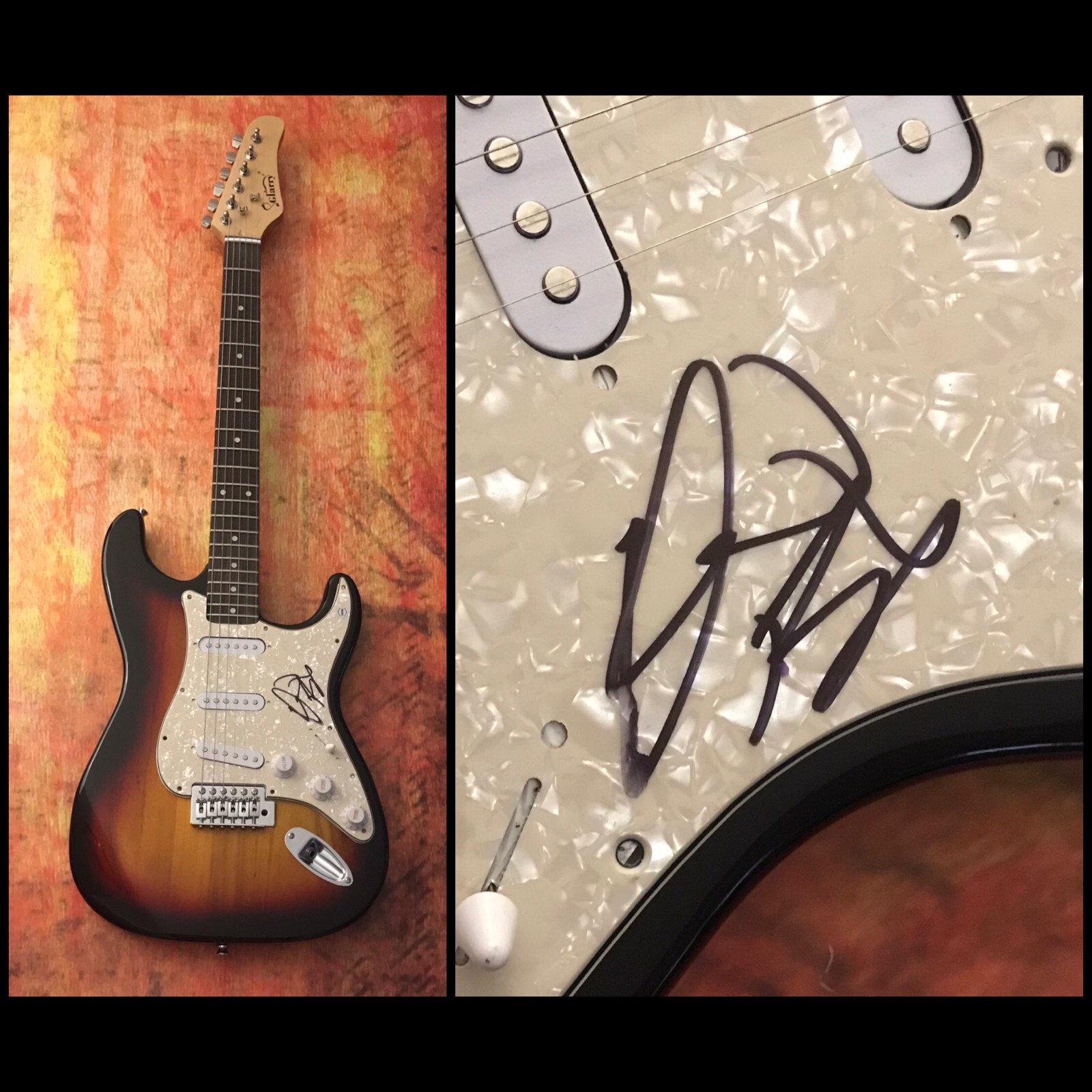 GFA Starset Vessels Monster * DUSTIN BATES * Signed Electric Guitar PROOF D5 COA
