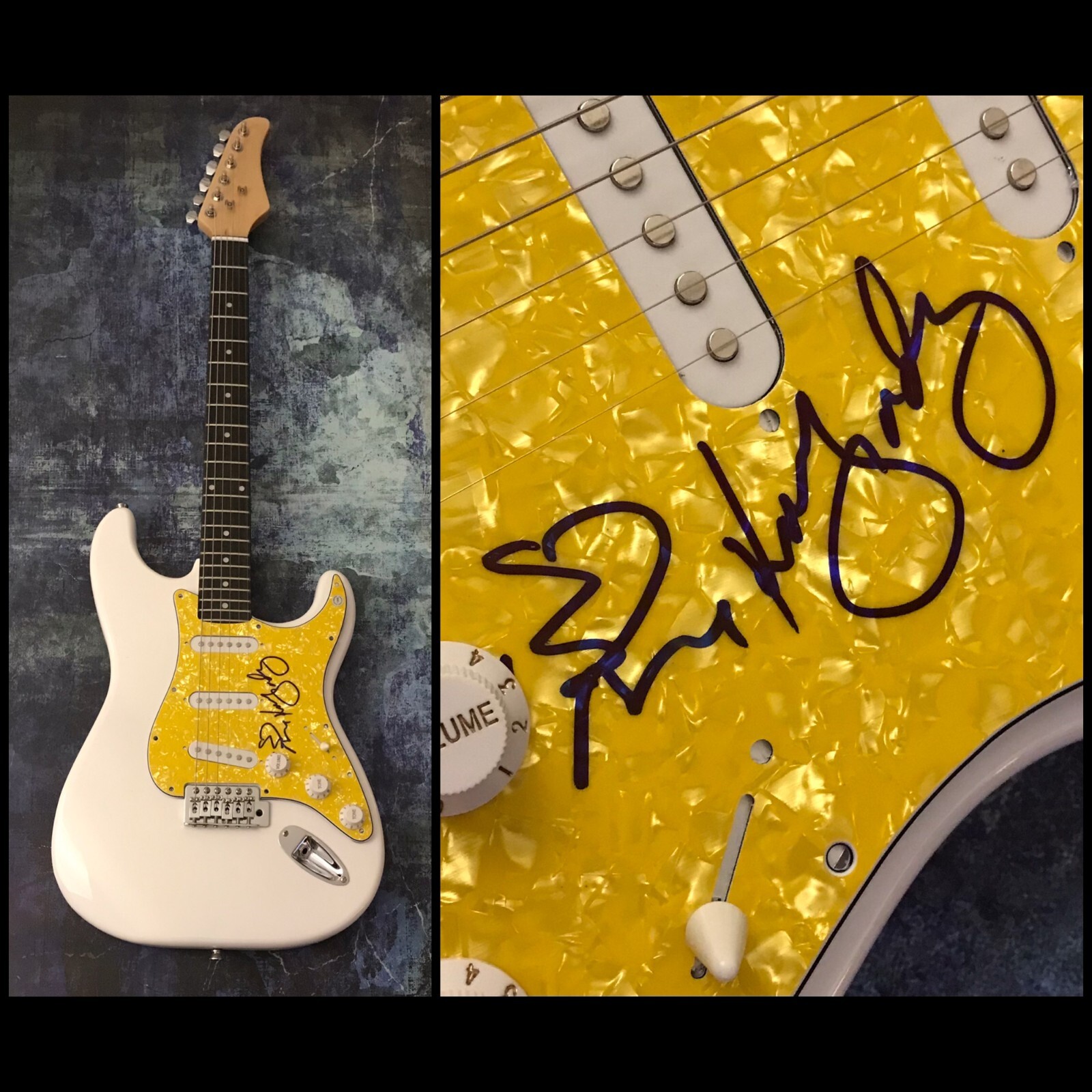 GFA Bill Payne & Kenny Gradney * LITTLE FEAT * Signed Electric Guitar L2 COA
