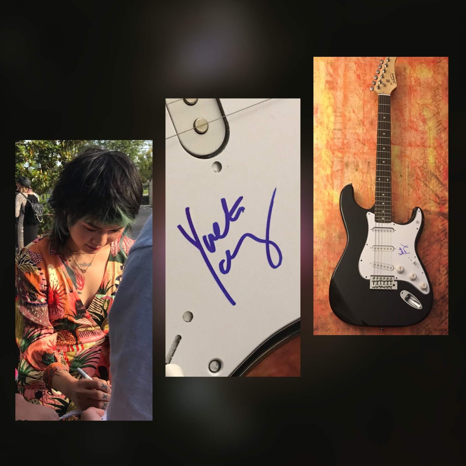 GFA Covet Band Guitarist * YVETTE YOUNG * Signed Electric Guitar PROOF Y5 COA
