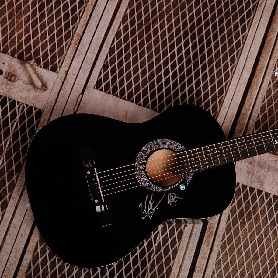 GFA California Utah Band x2 * JAMESTOWN REVIVAL * Signed Acoustic Guitar J2 COA