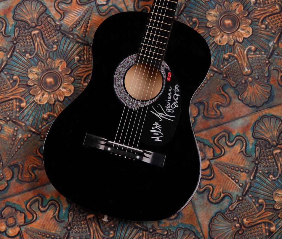 GFA Wild at Heart Band * GLORIANA * Signed Acoustic Guitar AD2 COA