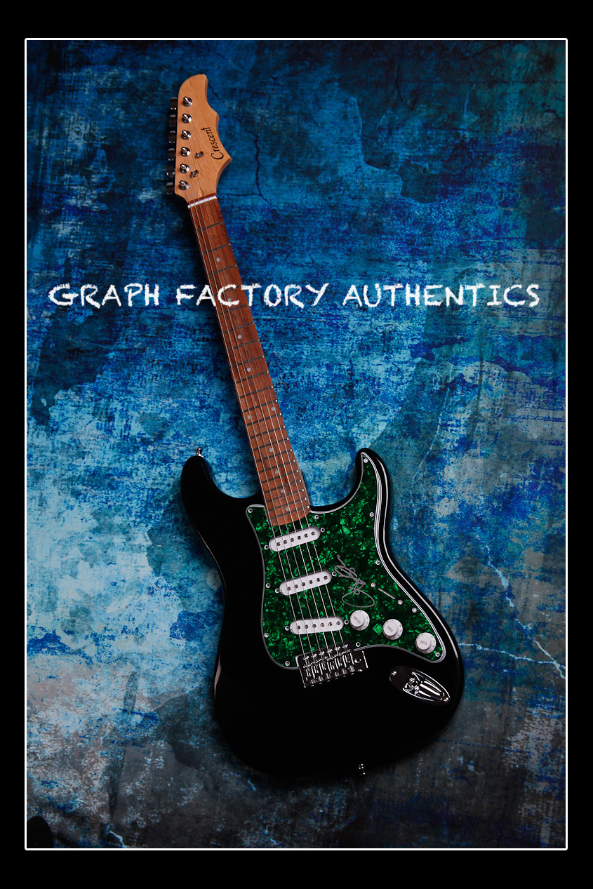 **GFA TESLA ROCK BAND *JEFF KEITH* SIGNED ELECTRIC STRAT GUITAR J4 COA** COLLECTIBLE MEMORABILIA