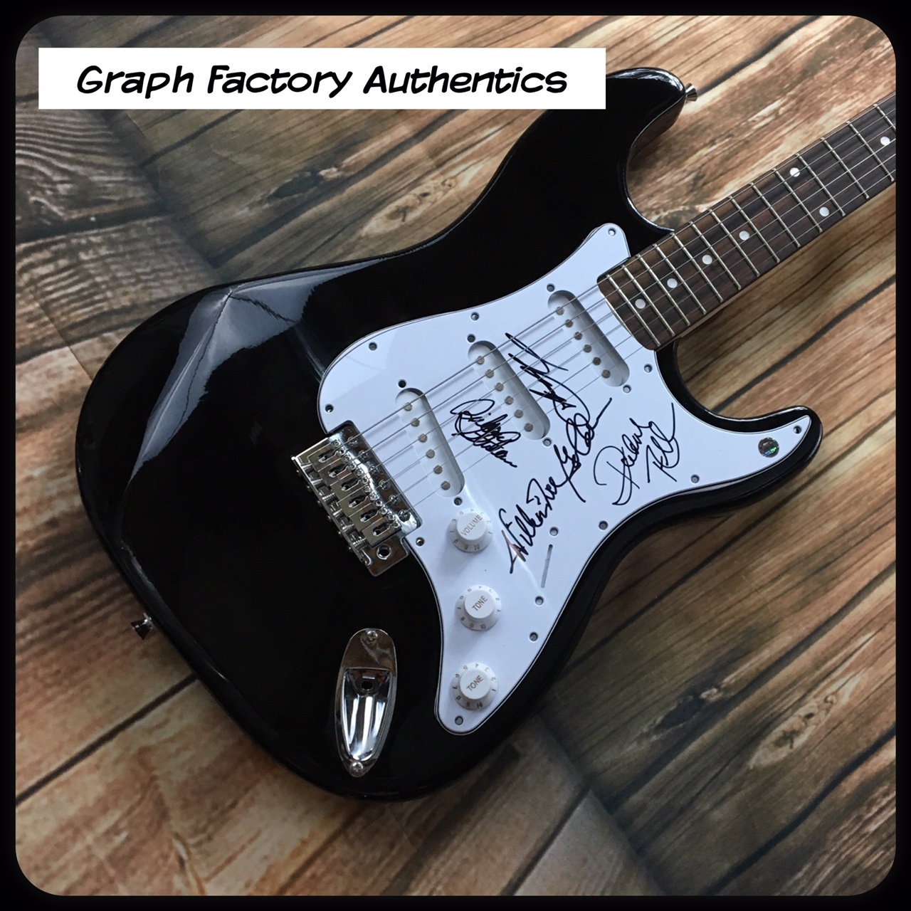 GFA Legendary Quartet * OAK RIDGE BOYS * Signed Electric Guitar PROOF COA