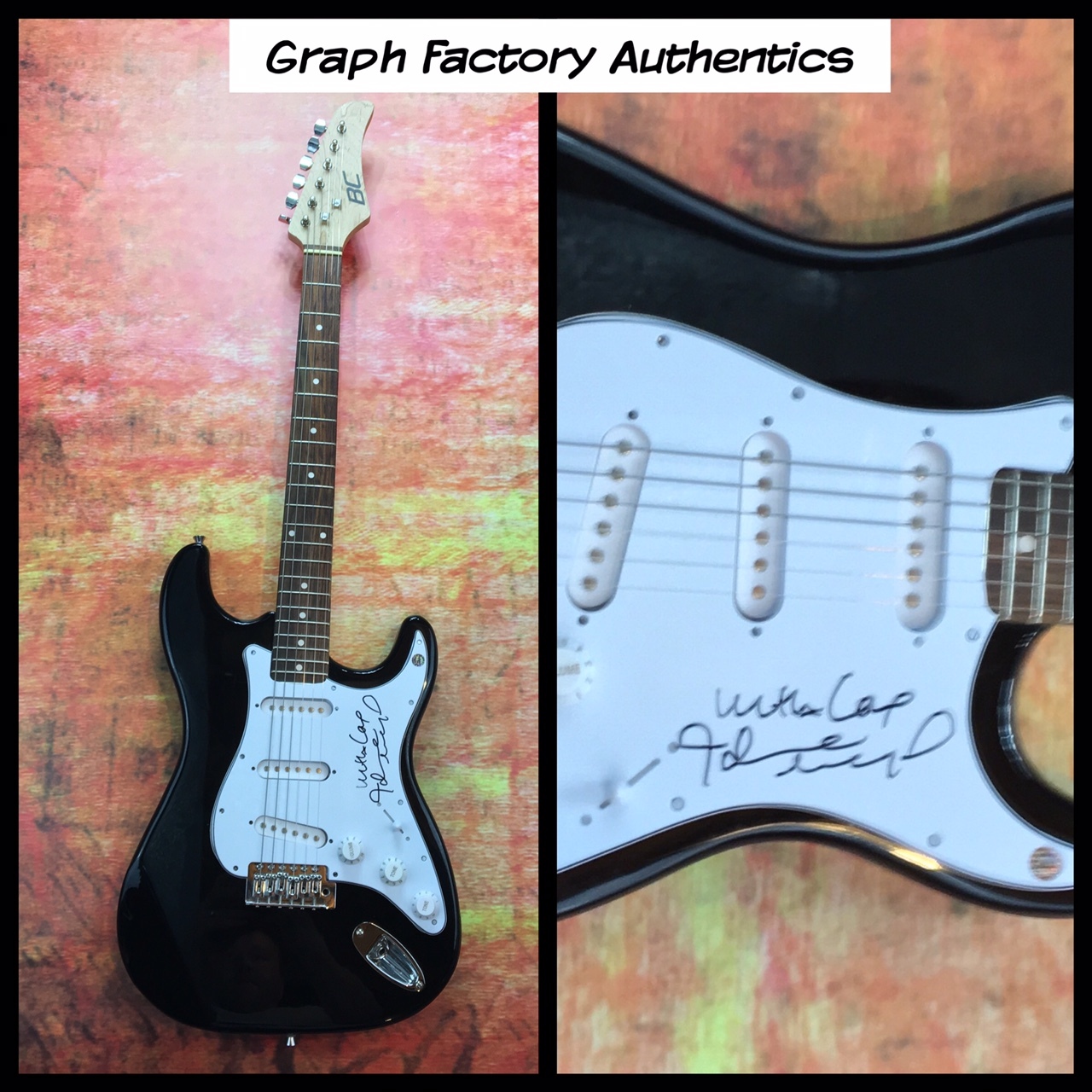 GFA Frozen & Broadway Star * IDINA MENZEL * Signed Electric Guitar M4 COA