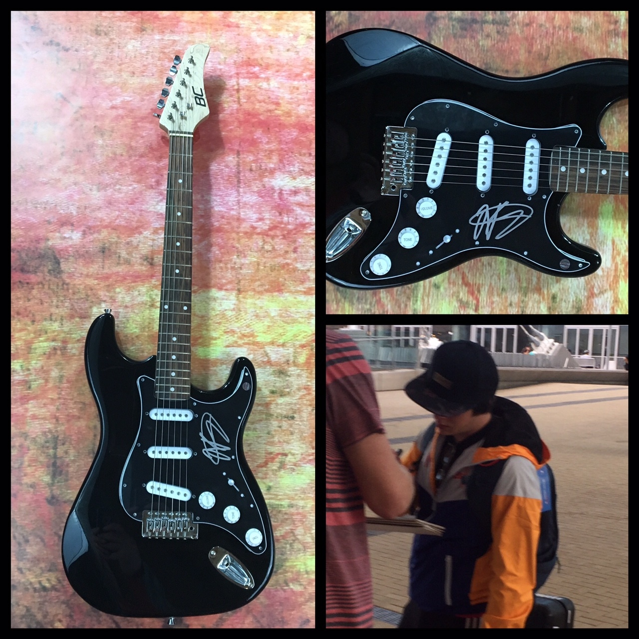 GFA Lightning Bolt * JAKE BUGG * Signed Electric Guitar PROOF ADM COA