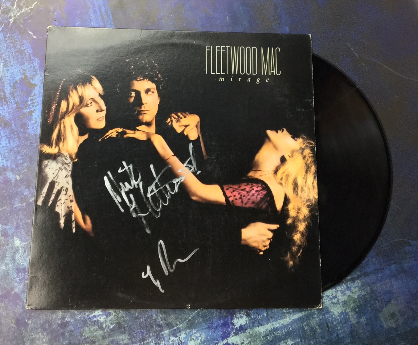 GFA Mick & Lindsey Buckingham * FLEETWOOD MAC * Signed Record Album PROOF AD COA