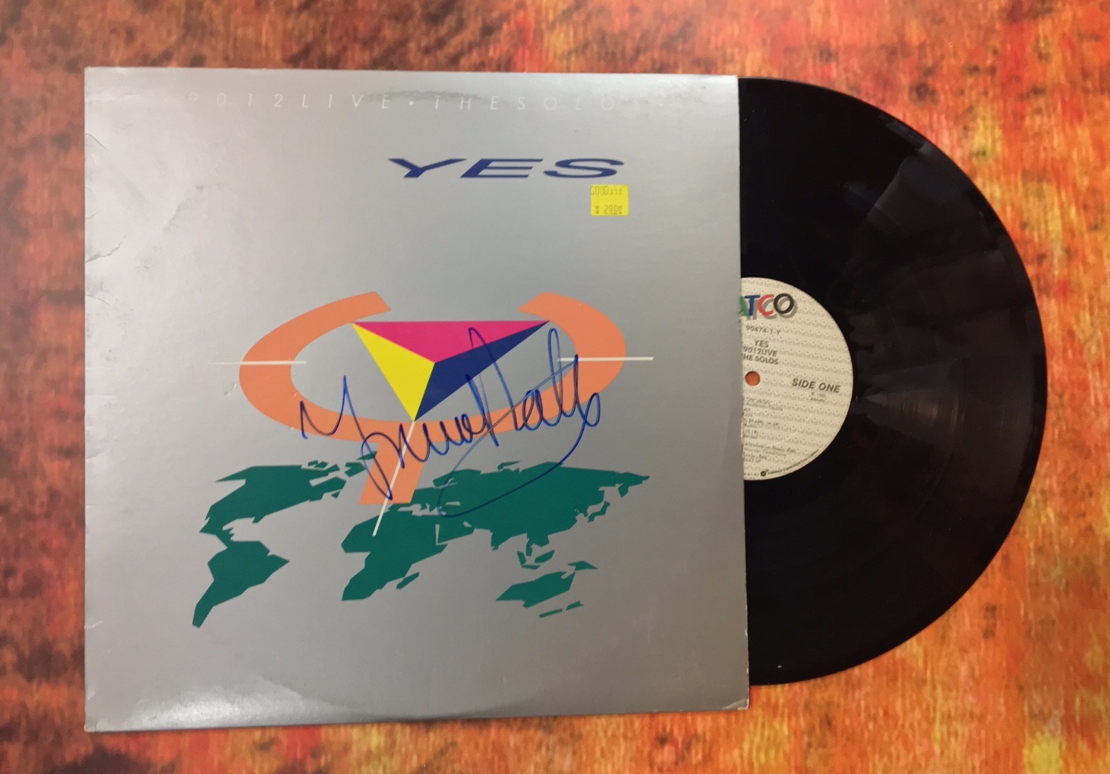 GFA YES Band Guitarist * TREVOR RABIN * Signed Autograph Record Album T2 COA