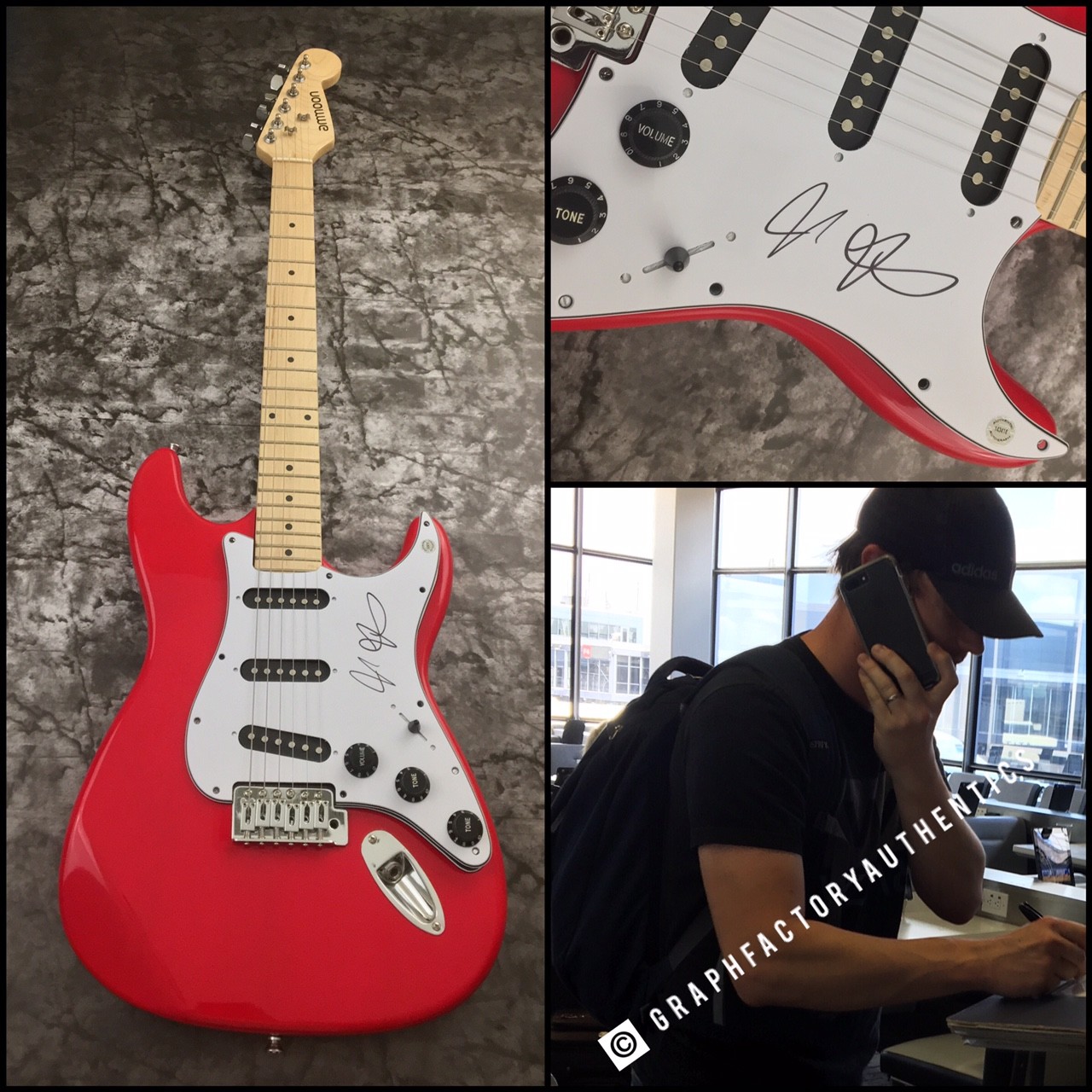 GFA Turn Around Guitarist * JONNY LANG * Signed Electric Guitar J2 COA