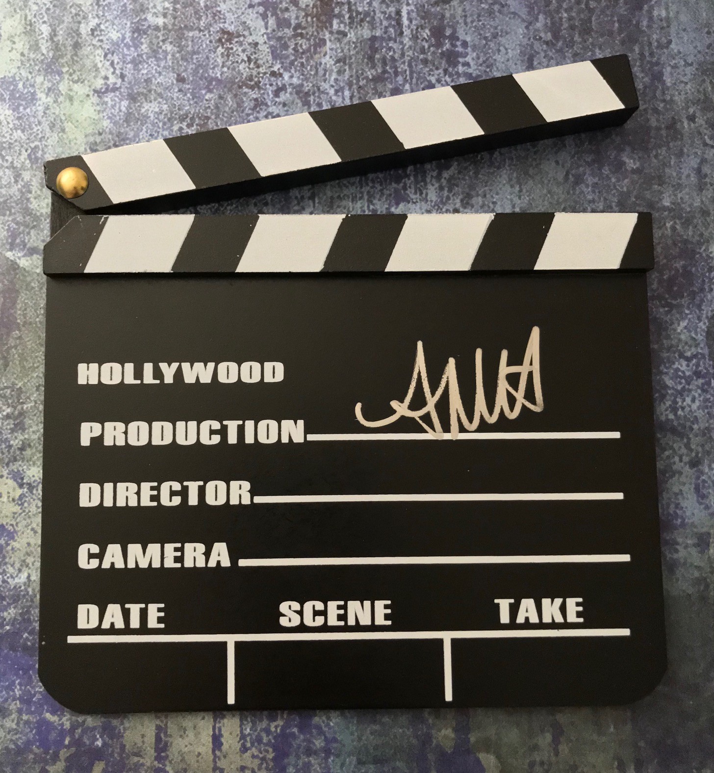 GFA The Wire Director * ANTHONY HEMINGWAY * Signed Clapboard PROOF COA