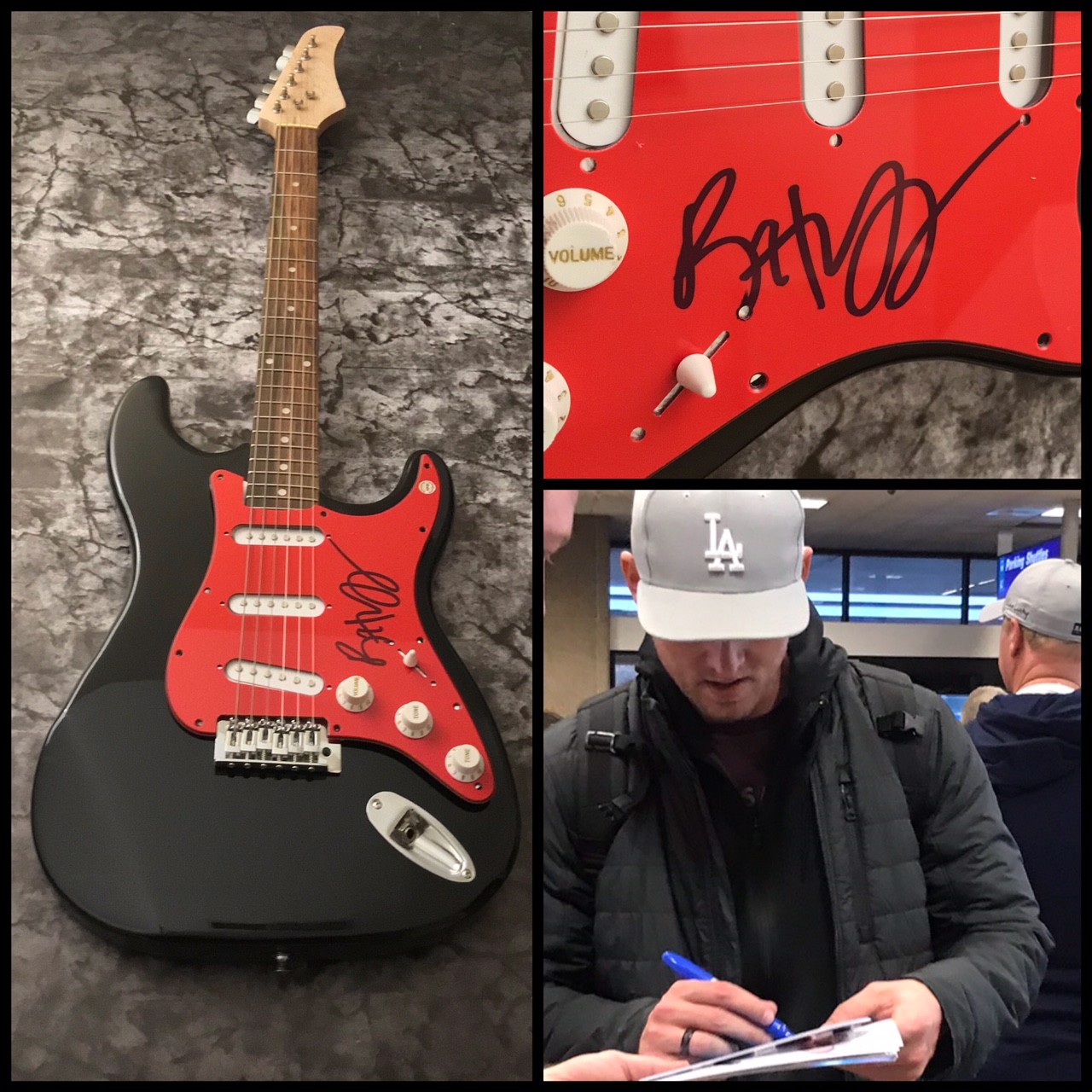 GFA Like I Loved You Country Star * BRETT YOUNG * Signed Electric Guitar AD1 COA