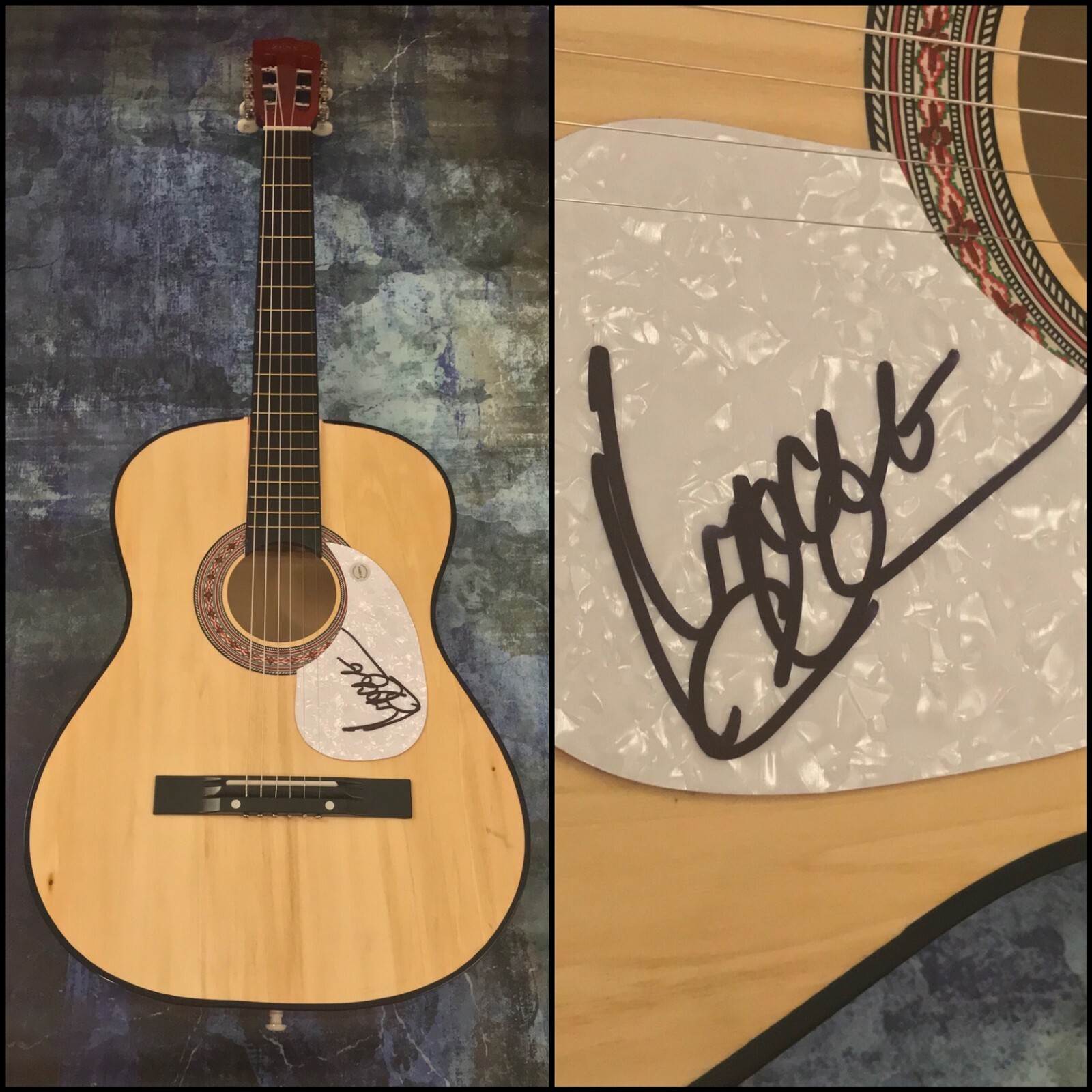GFA Follow Me Draft Away Star * UNCLE KRACKER * Signed Acoustic Guitar COA
