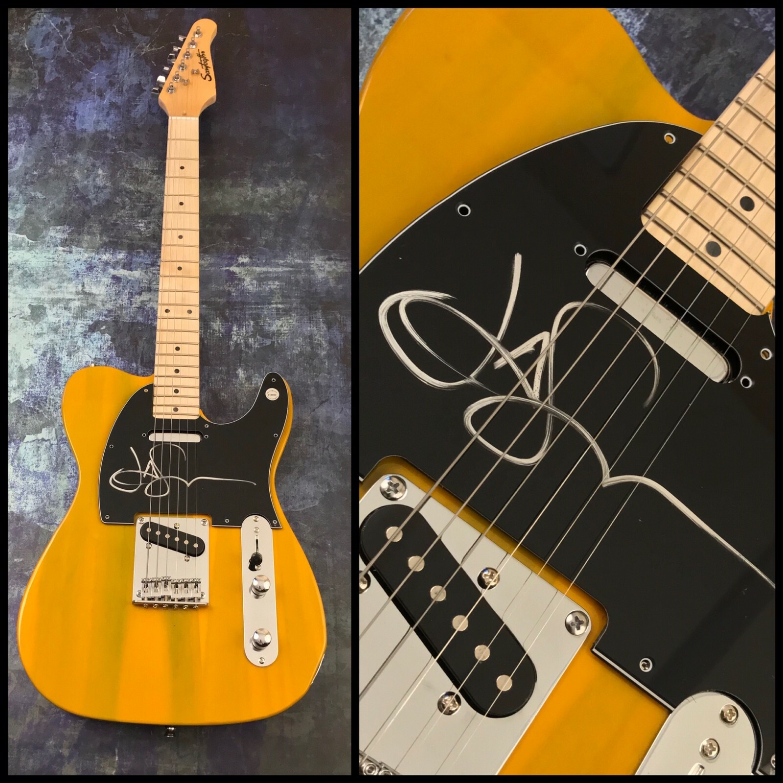 GFA I Won't Give Up on You * JASON MRAZ * Signed New Electric Tele Guitar COA