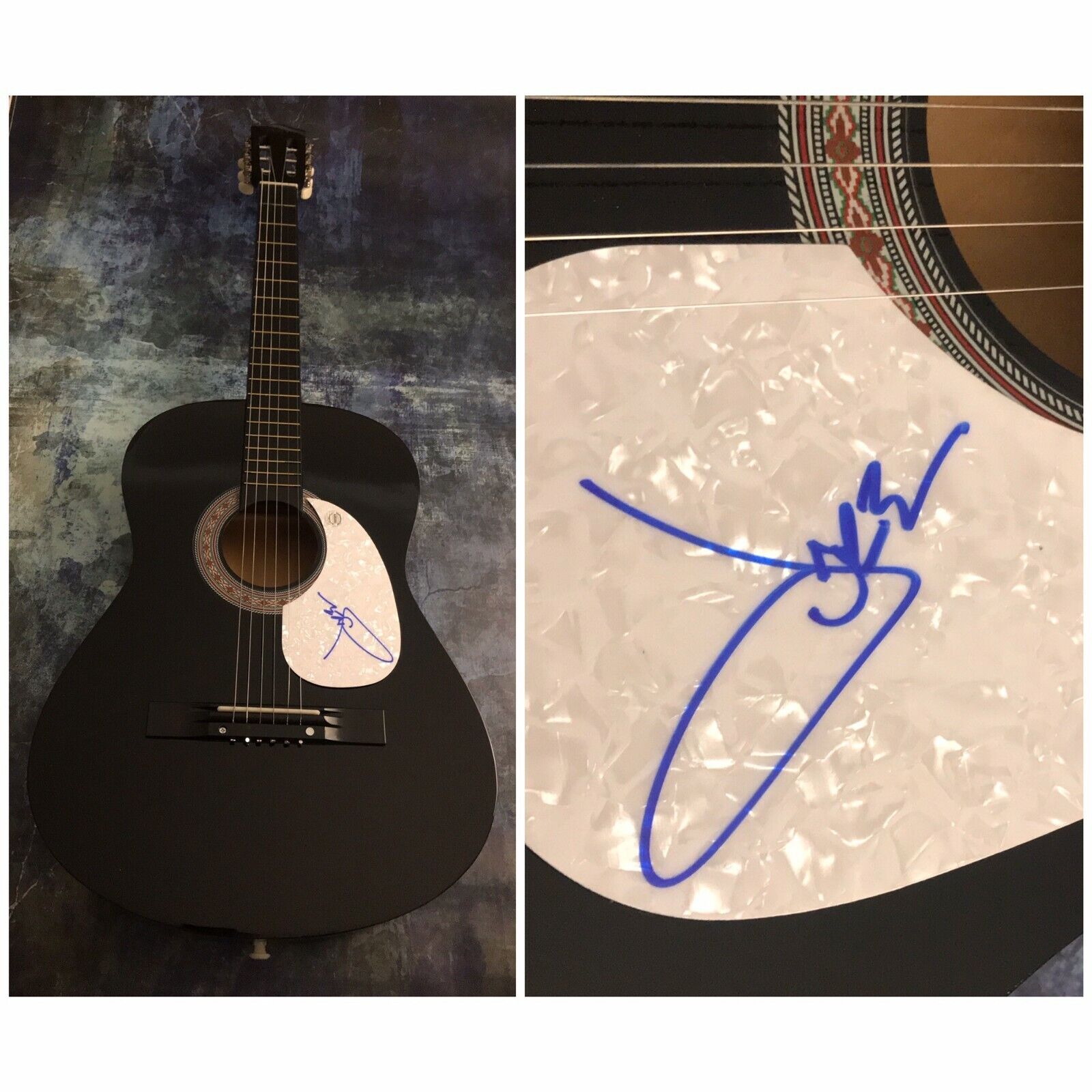 GFA Anywhere With You * JAKE OWEN * Signed Autographed Acoustic Guitar J1 COA
