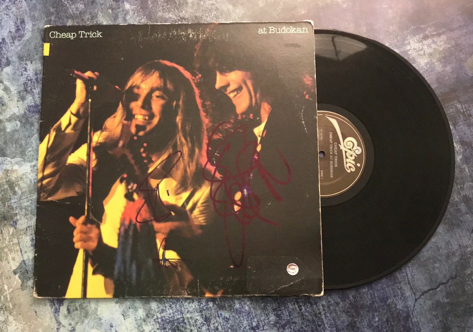 GFA Rick Nielsen Robin Zander x3 * CHEAP TRICK * Band Signed Record Album A COA