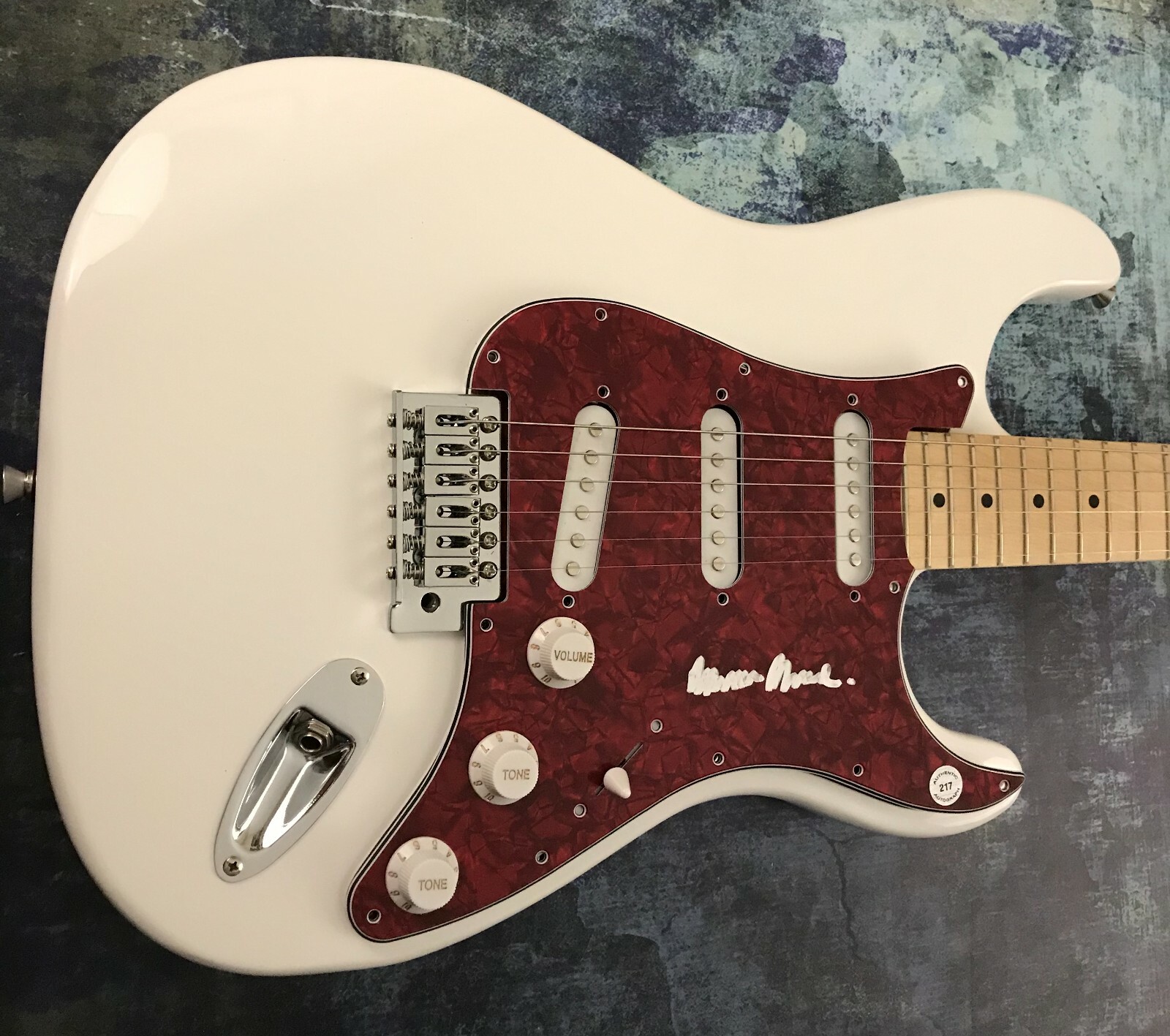 GFA The Impressionist Guitarist * HEDRAS RAMOS * Signed Electric Guitar H4 COA