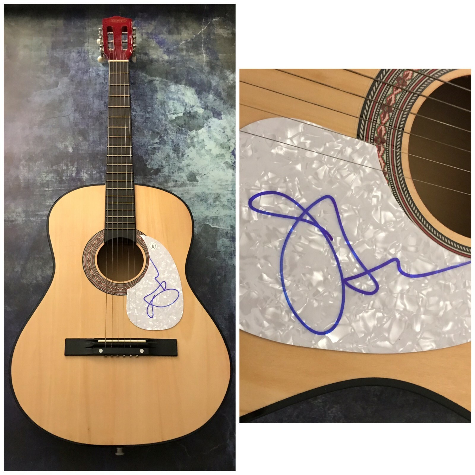GFA Full House Jesse Beach Boys * JOHN STAMOS * Signed Acoustic Guitar J4 COA
