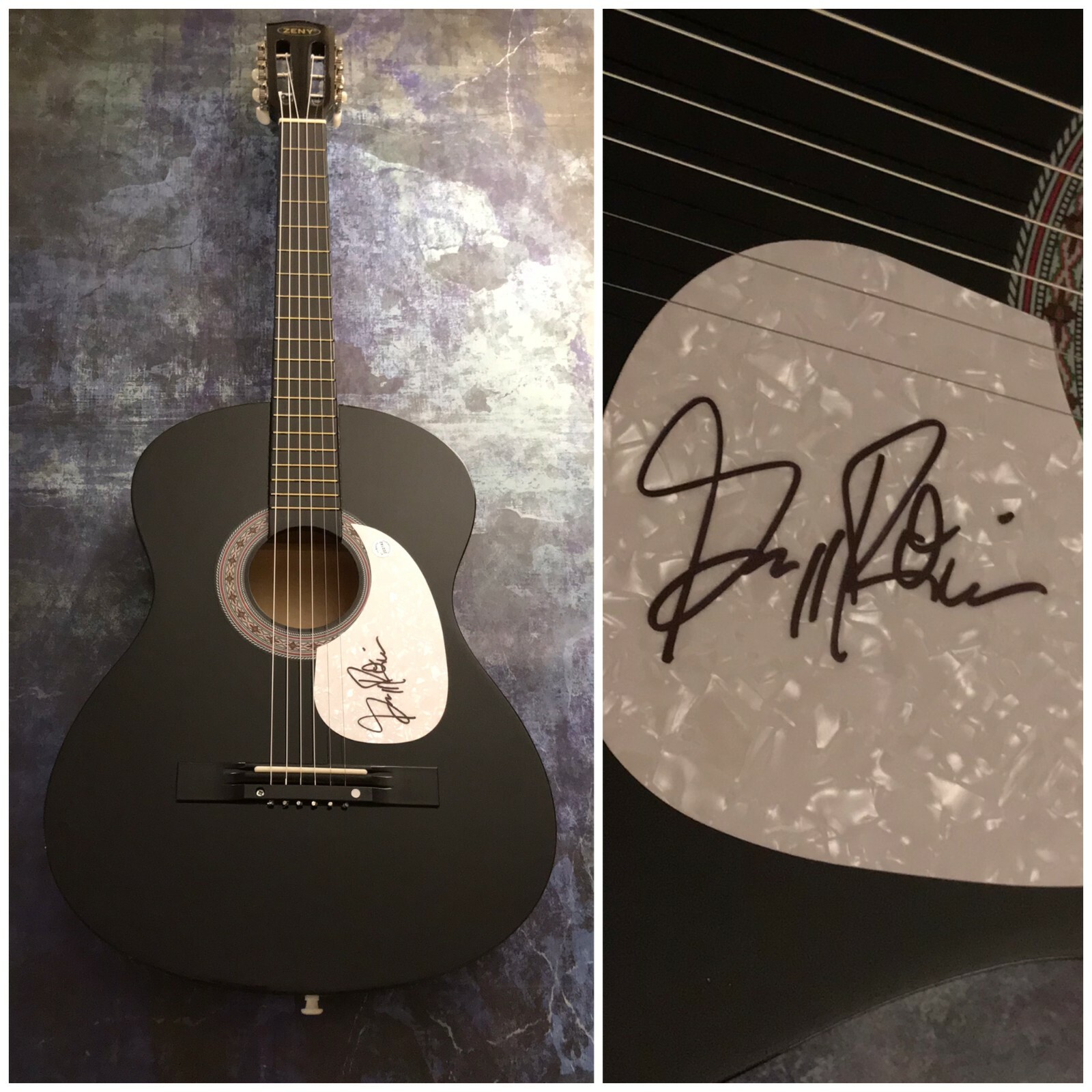 GFA Journey & Santana Keyboardist * GREGG ROLIE * Signed Acoustic Guitar COA