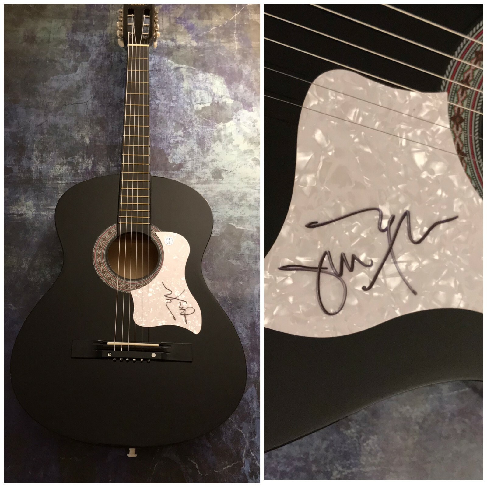 GFA Talking Heads Guitarist * JERRY HARRISON * Signed Acoustic Guitar J3 COA
