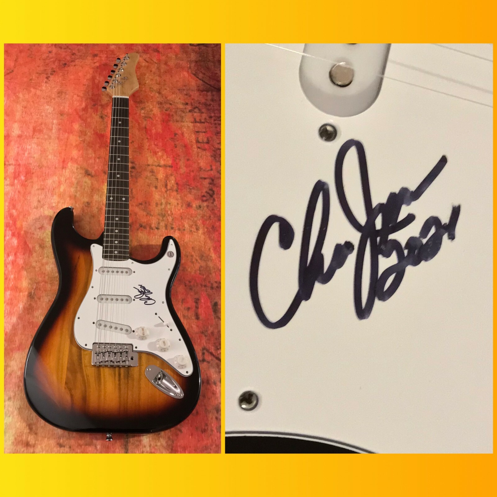 GFA The Isley Brothers * CHRIS JASPER * Signed Electric Guitar C2 COA
