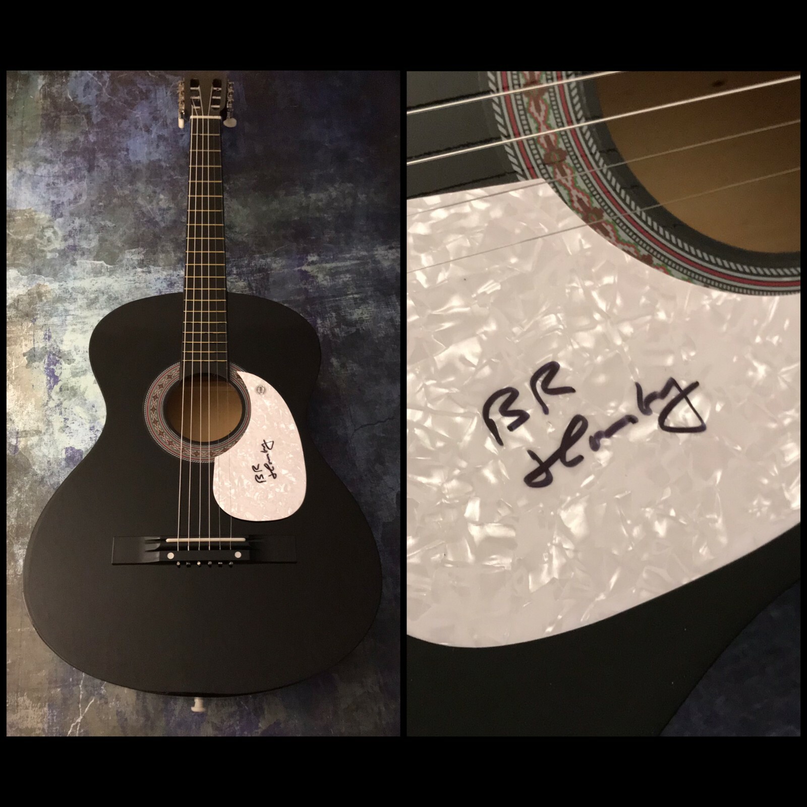 GFA Look Out Any Window * BRUCE HORNSBY * Signed Acoustic Guitar B3 COA
