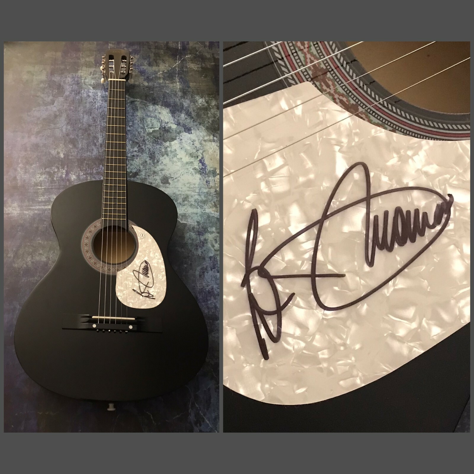 GFA Hooked on a Feeling * B.J. THOMAS * Signed Autograph Acoustic Guitar B3 COA
