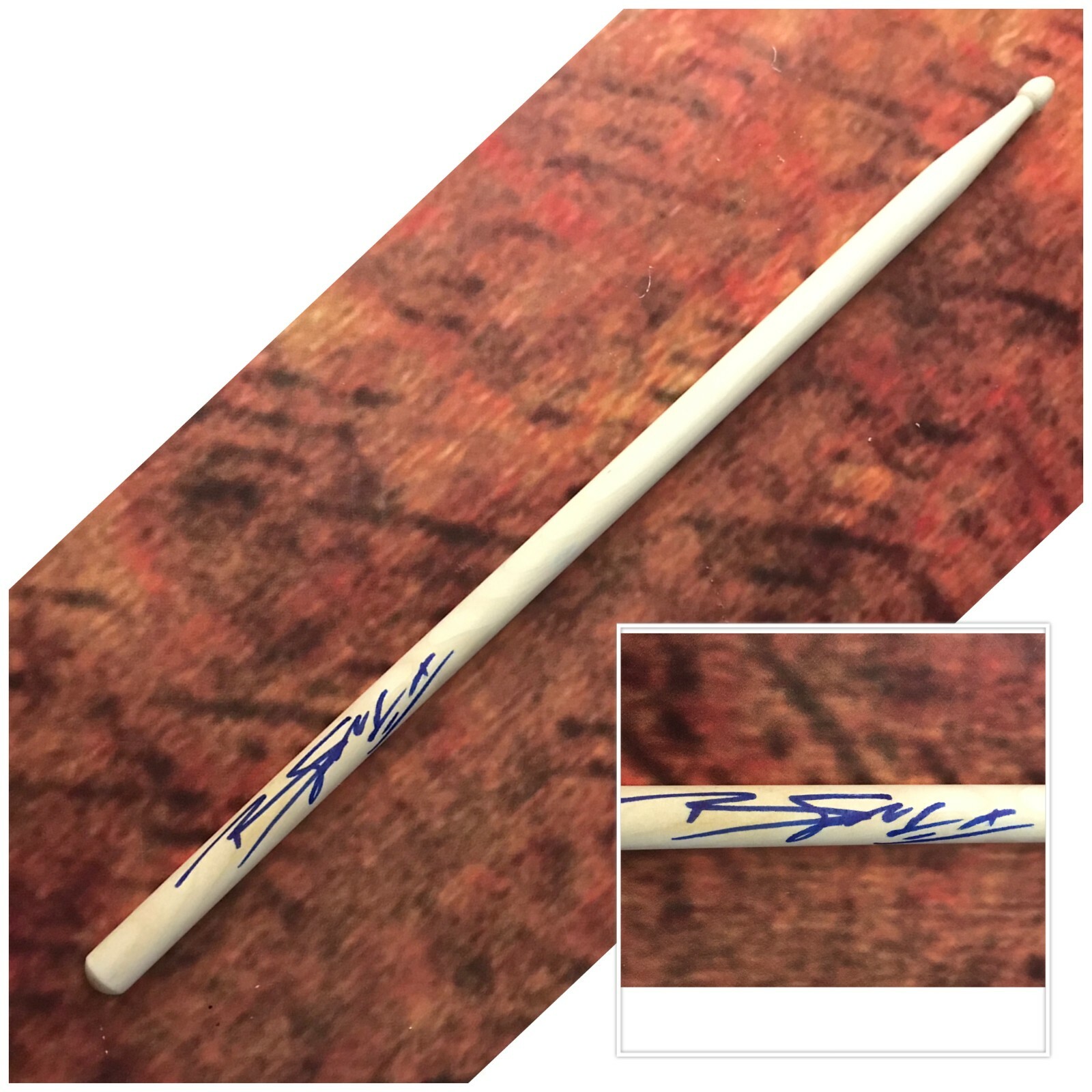 GFA Gemini Syndrome Drummer * BRIAN STEELE MEDINA * Signed NEW Drumstick B2 COA