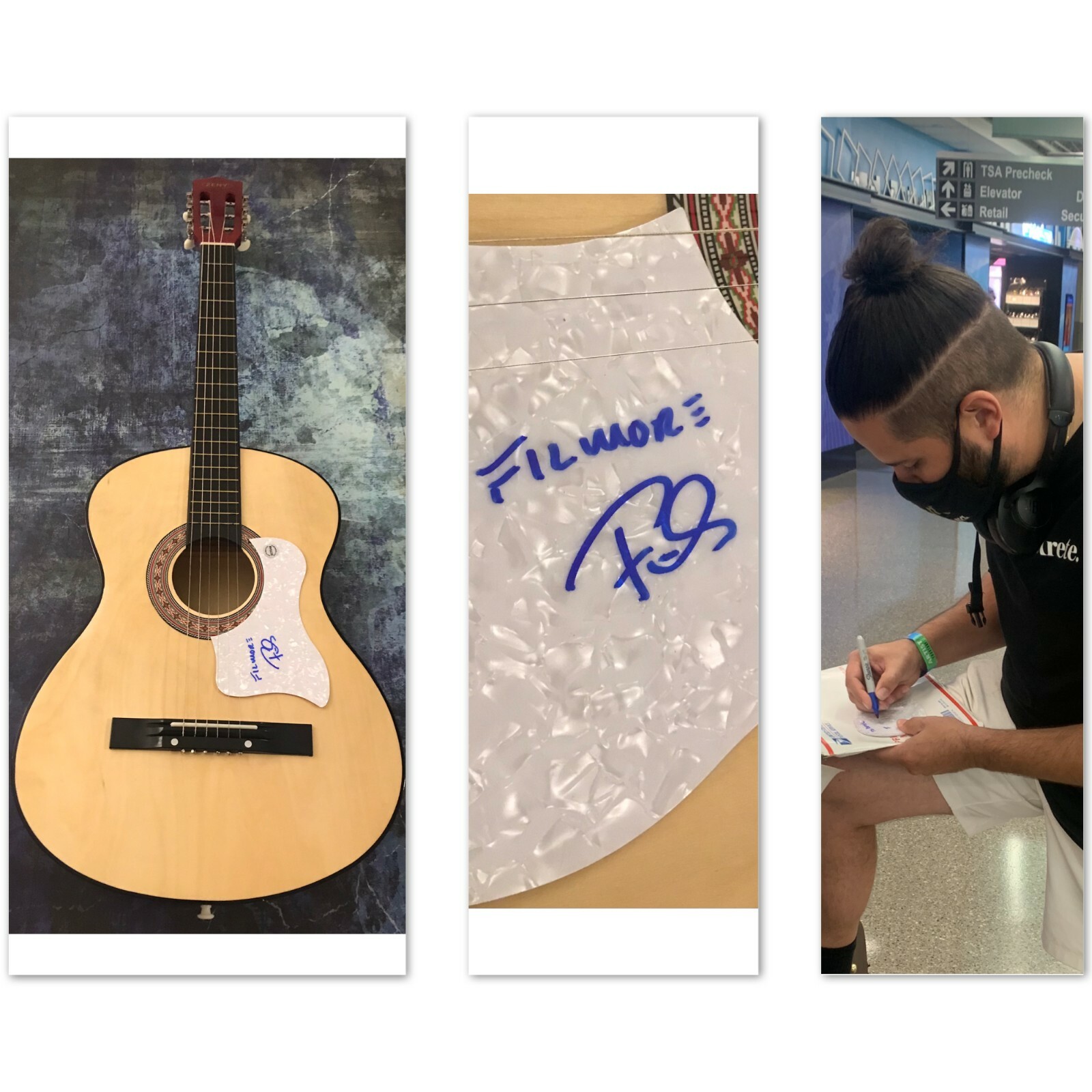 GFA Love That About You * TYLER FILMORE * Signed Acoustic Guitar PROOF F1 COA
