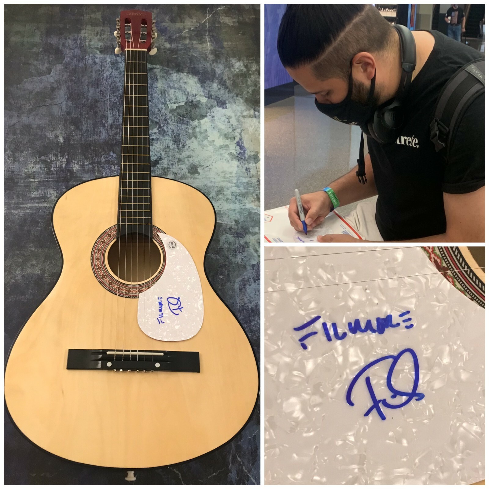 GFA Love That About You * TYLER FILMORE * Signed Acoustic Guitar PROOF F3 COA
