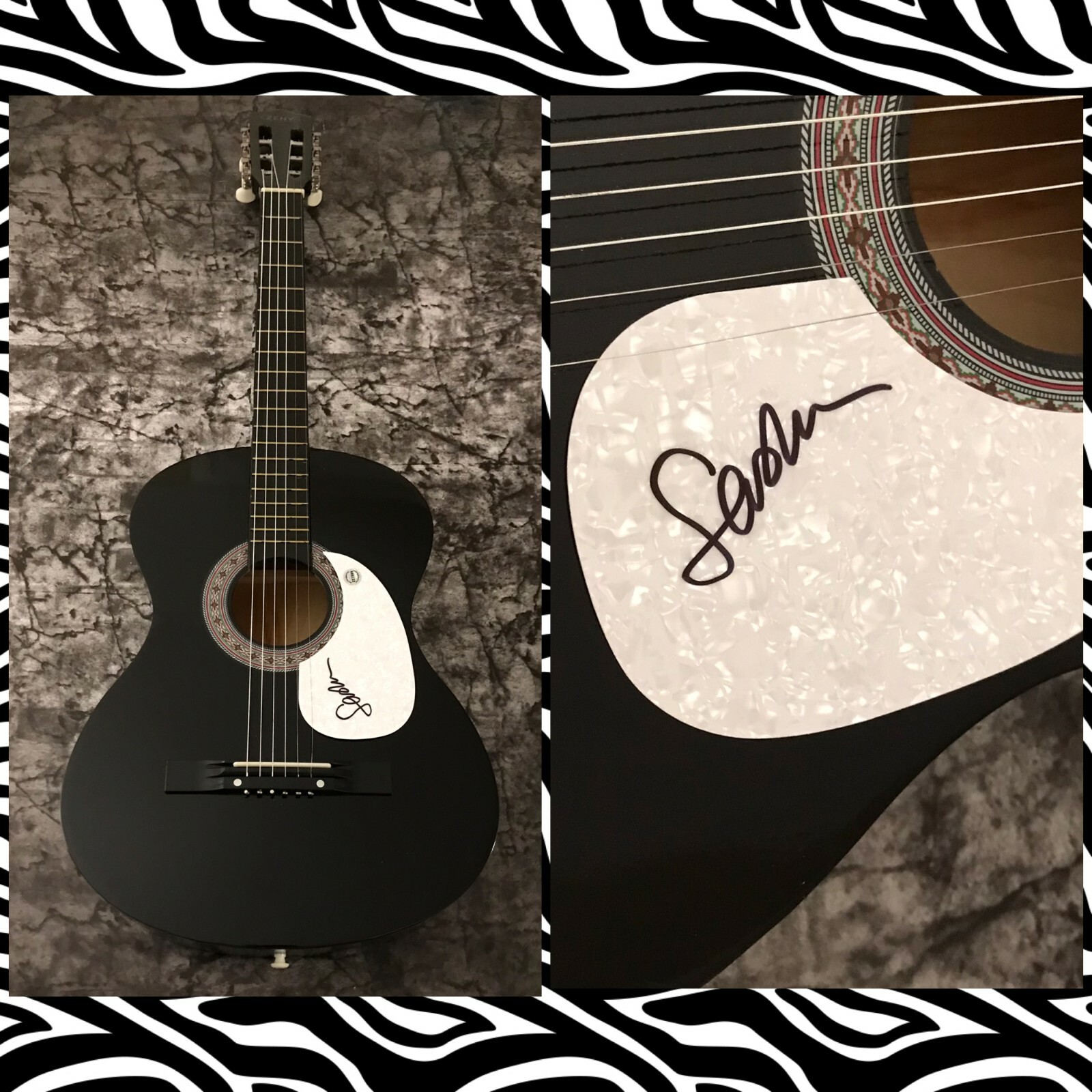 GFA When Was it Over? * SASHA ALEX SLOAN * Signed Acoustic Guitar PROOF S4 COA

