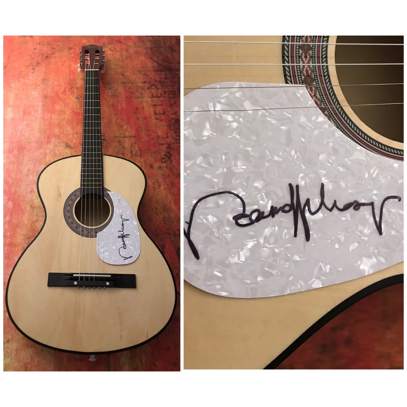 GFA It Was Almost Like a Song * RONNIE MILSAP * Signed Acoustic Guitar R5 COA

