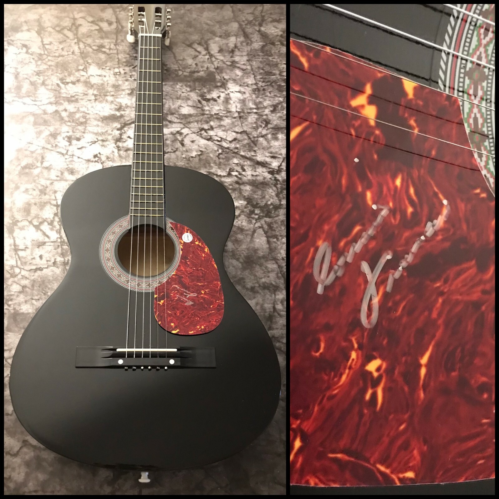 GFA Stupid Cupid Star * CONNIE FRANCIS * Signed Acoustic Guitar C2 COA

