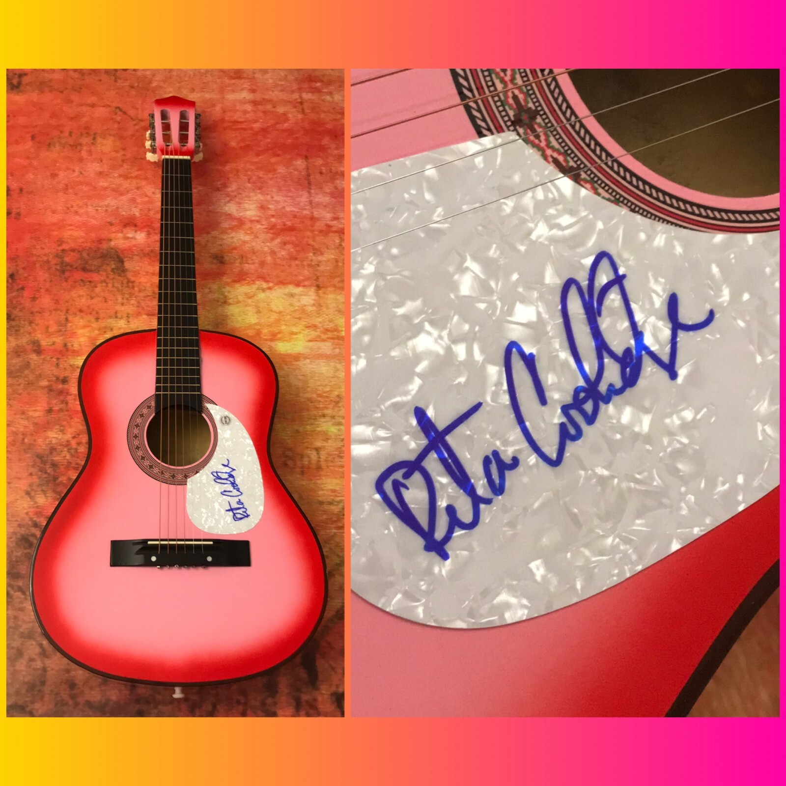 GFA All Time High * RITA COOLIDGE * Signed Acoustic Guitar PROOF R2 COA
