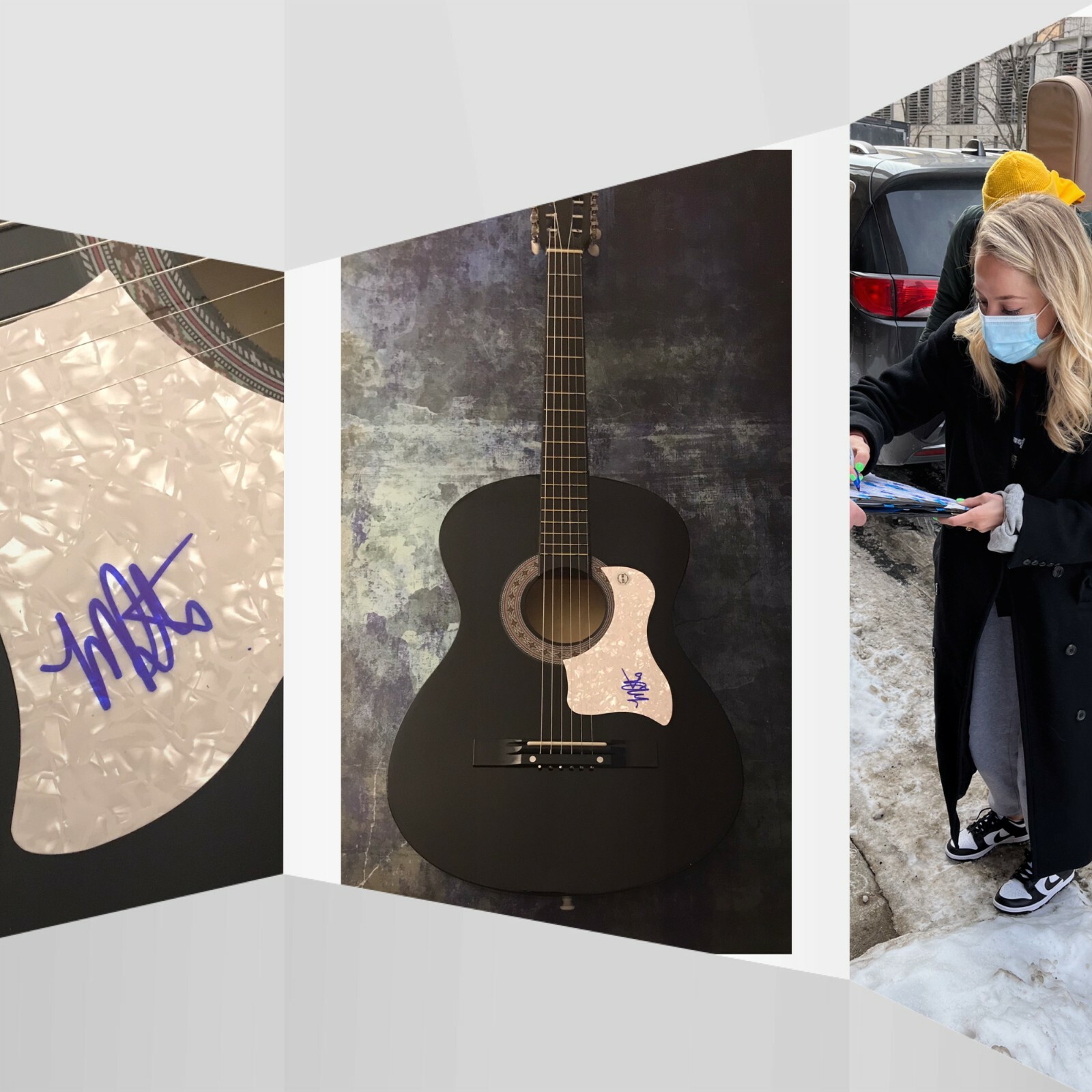 GFA Thinking 'Bout You * MACKENZIE PORTER * Signed Acoustic Guitar PROOF COA
