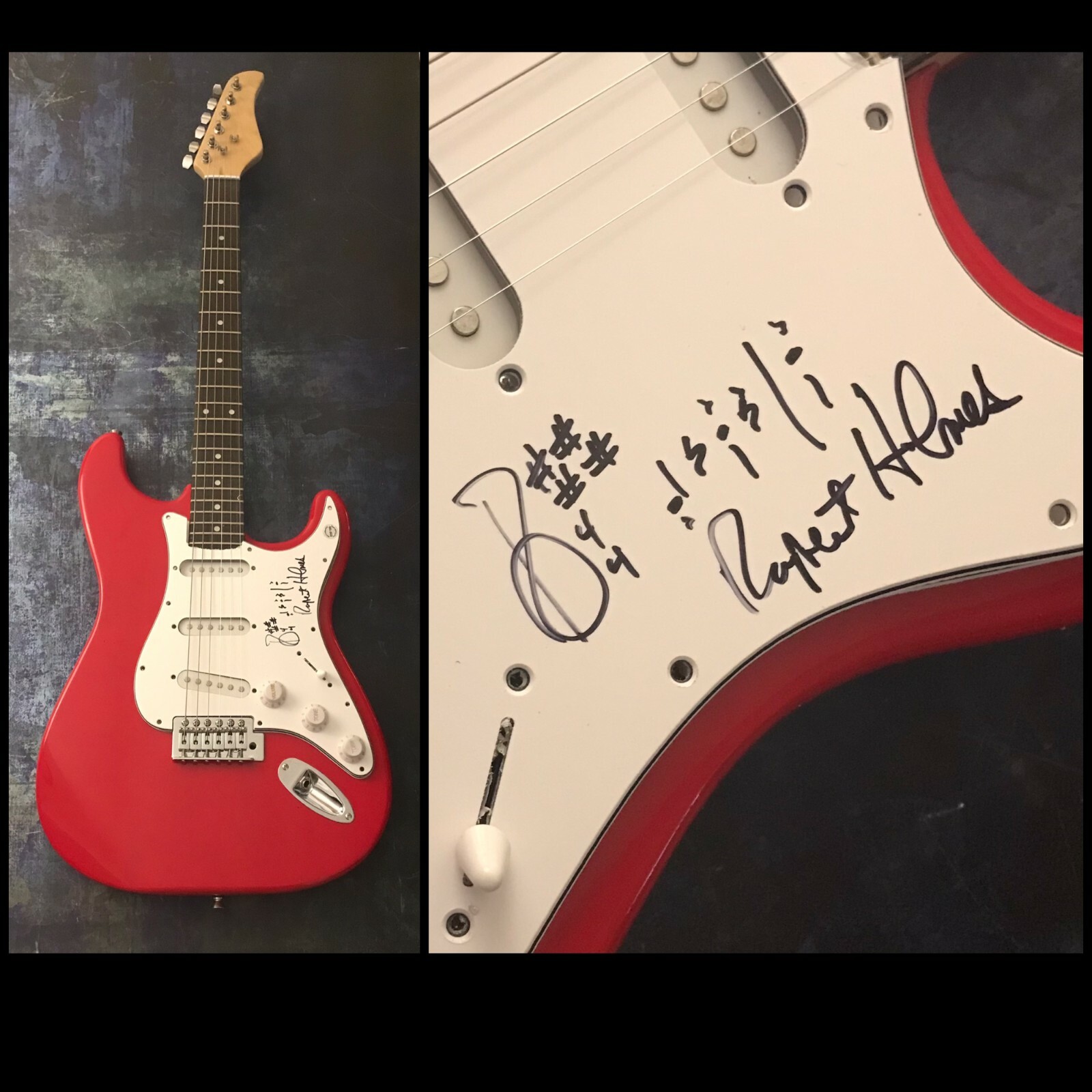 GFA Him & Escape Pina Colada Song * RUPERT HOLMES * Signed Electric Guitar COA
