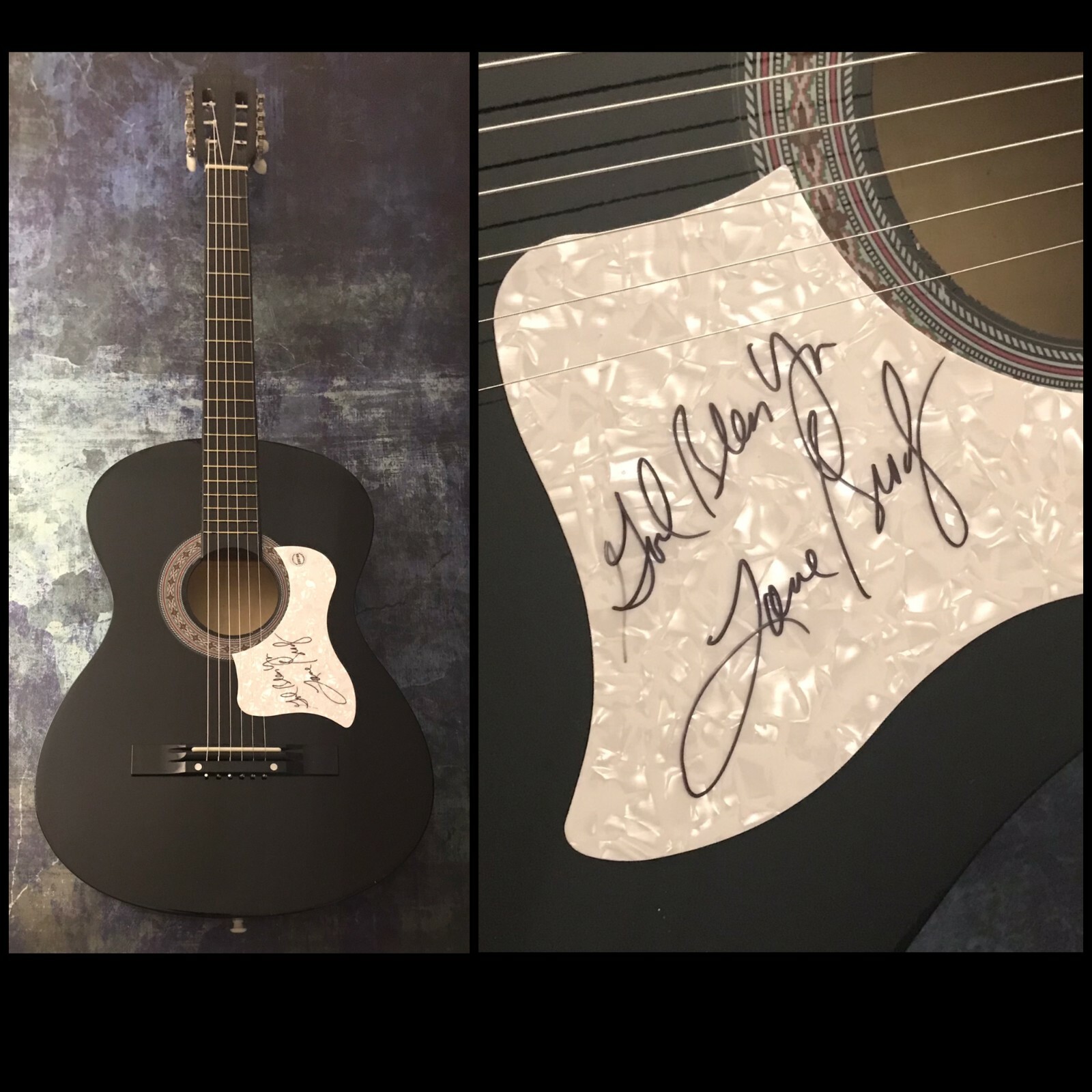 GFA Pieces of Life Over You * LANE BRODY * Signed Acoustic Guitar L1 COA
