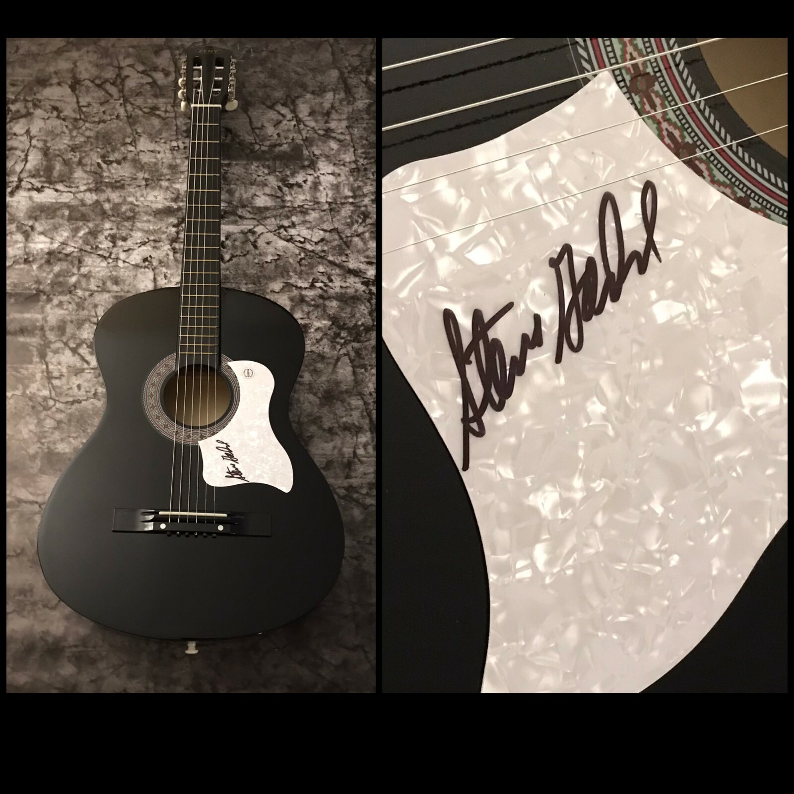 GFA Way Back Home Drummer Star * STEVE GADD * Signed Acoustic Guitar S4 COA
