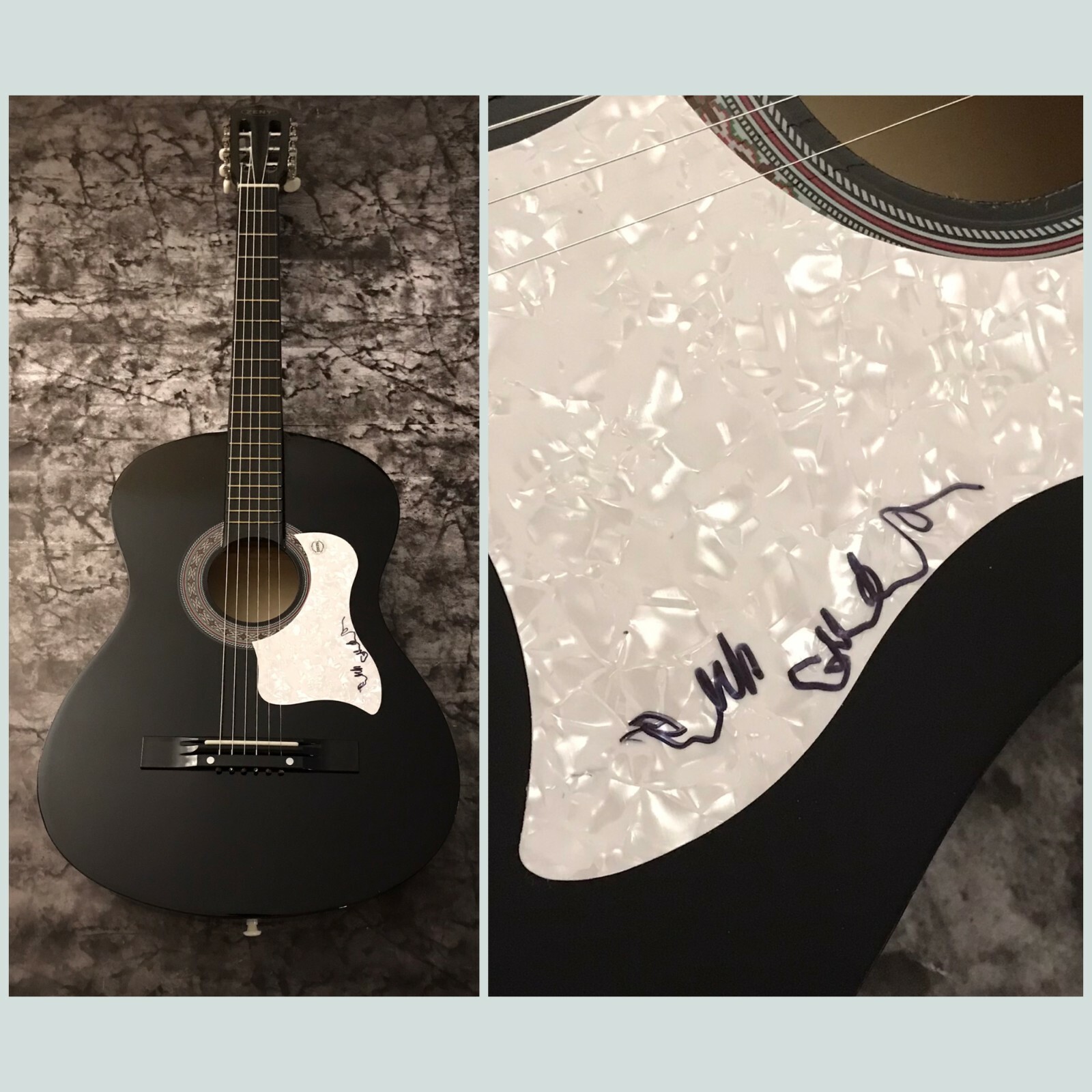 GFA Somebody's Knockin' Star * TERRI GIBBS * Signed Acoustic Guitar COA
