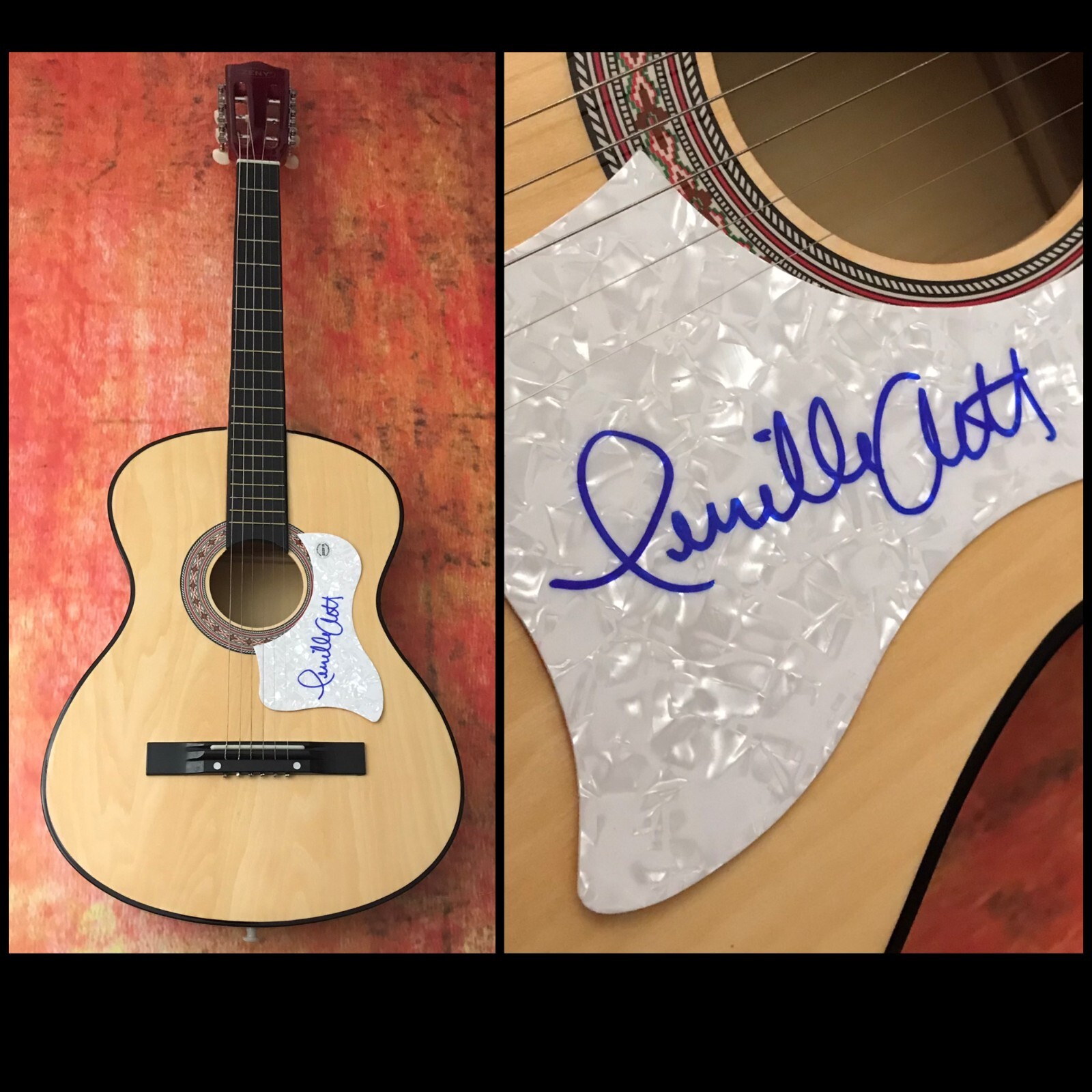 GFA Sexy Country Somebody Like That * TENILLE ARTS * Signed Acoustic Guitar COA
