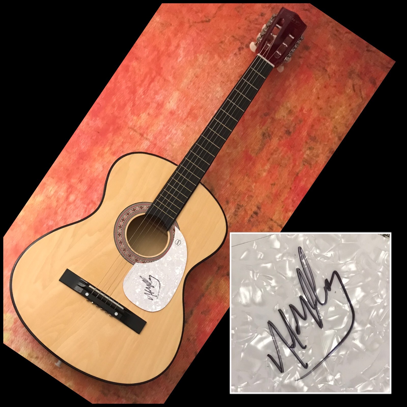 GFA Wink Country Legend * NEAL McCOY * Signed Acoustic Guitar N10 COA
