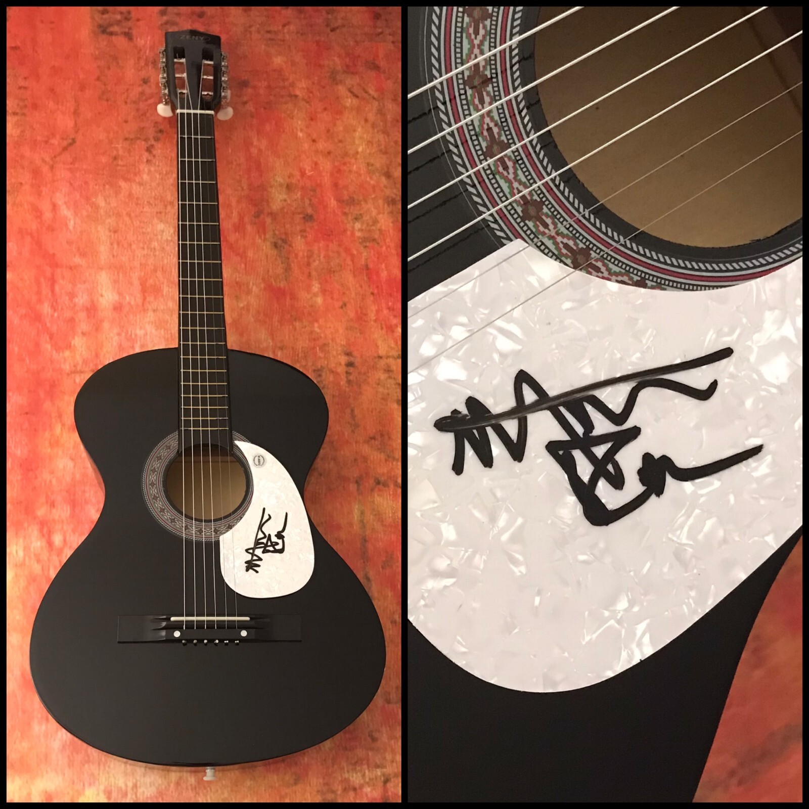 GFA Jenny Take a Ride * MITCH RYDER * Signed Acoustic Guitar M5 COA
