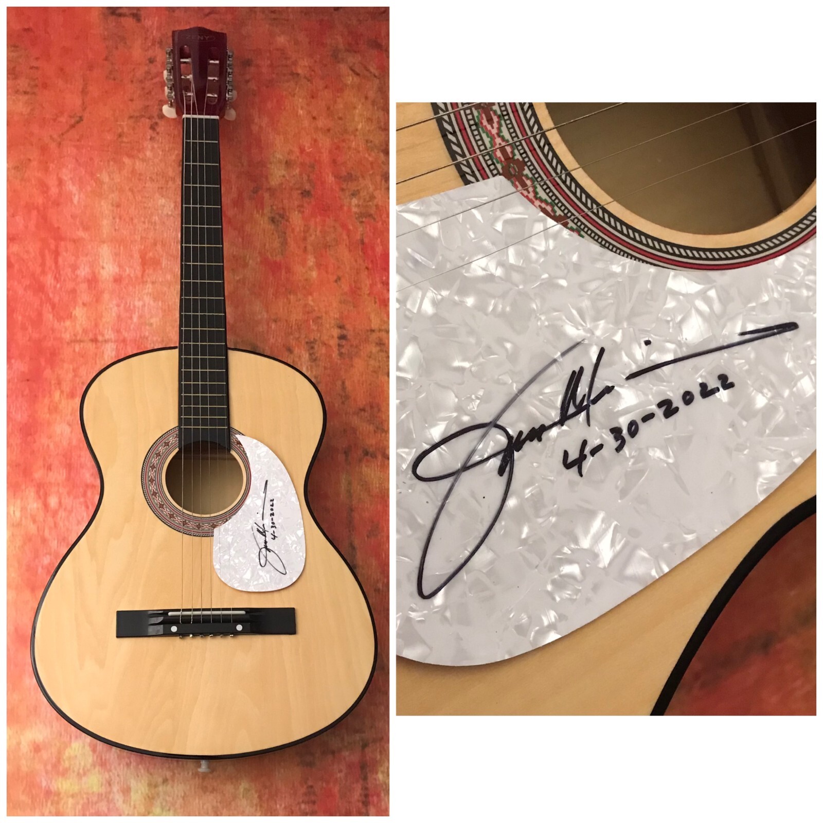 GFA Buffalo Springfield & Poco * JIM MESSINA * Signed Acoustic Guitar J2 COA
