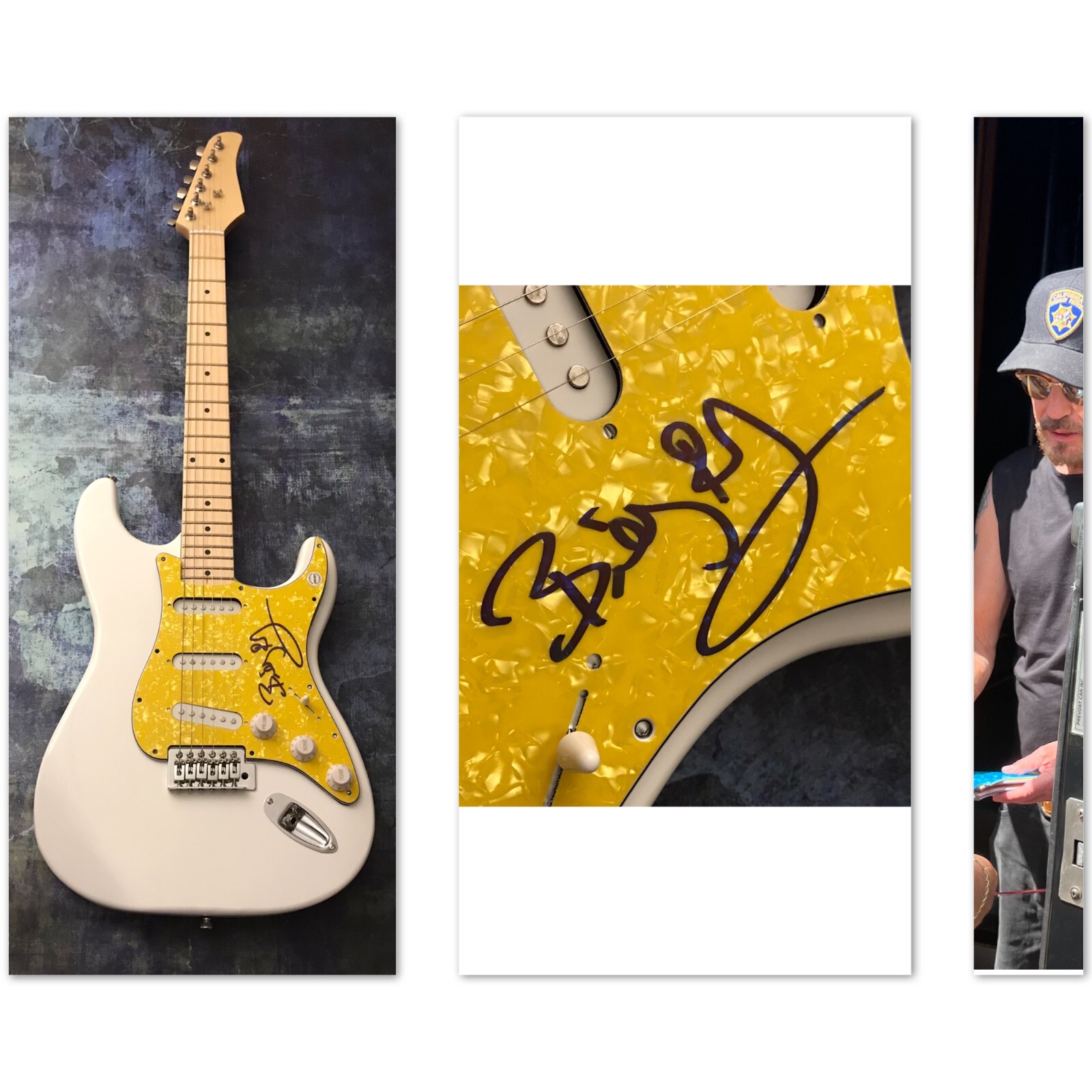 GFA The Boxmasters Star * BILLY BOB THORNTON * Signed Electric Guitar PROOF COA