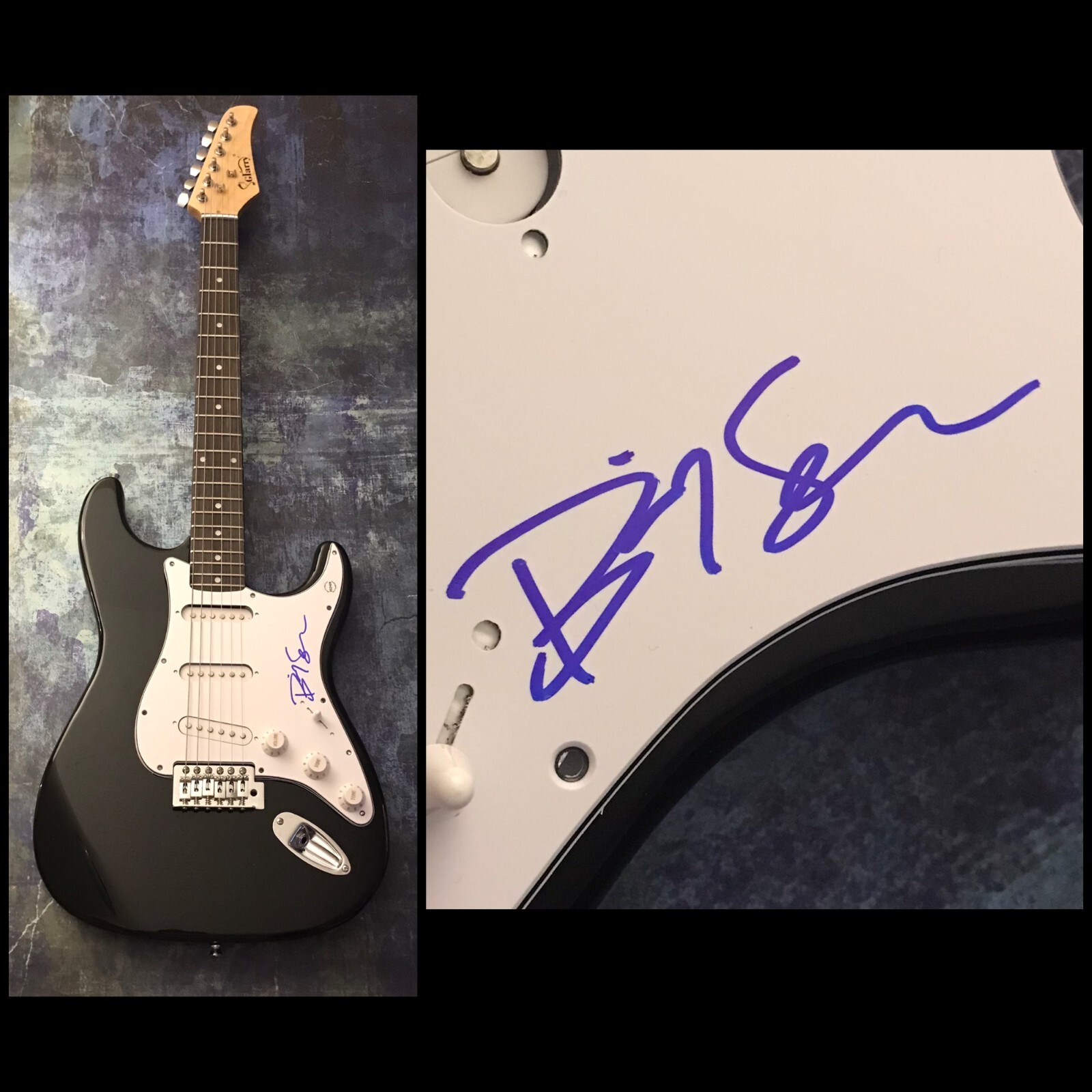 GFA Hall of Fame I Don't F with You * BIG SEAN * Signed Electric Guitar COA
